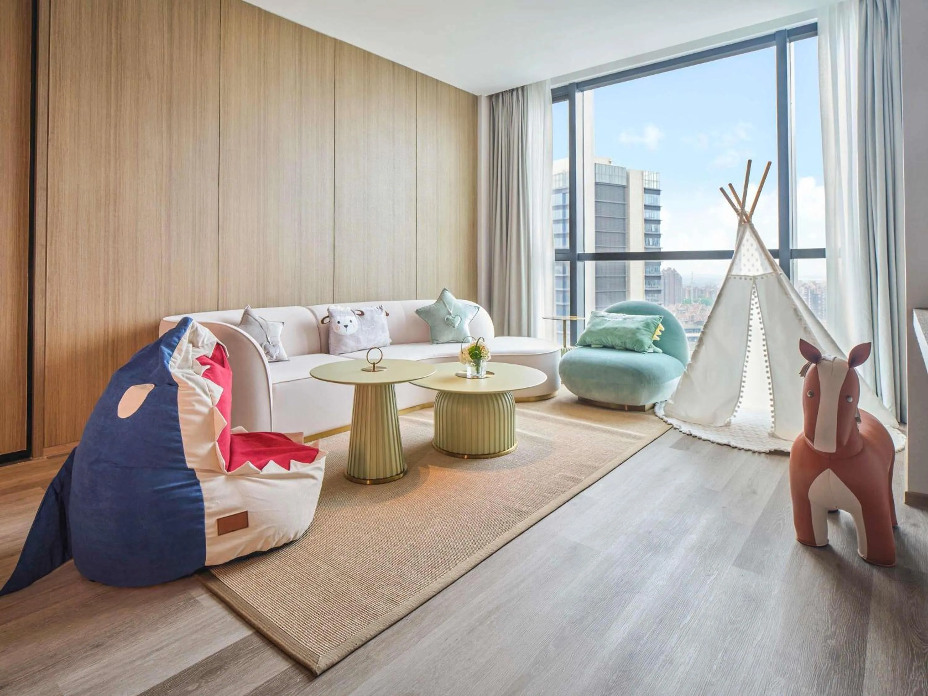 Photo of the whole room in Novotel Shanghai Qingpu Excellence