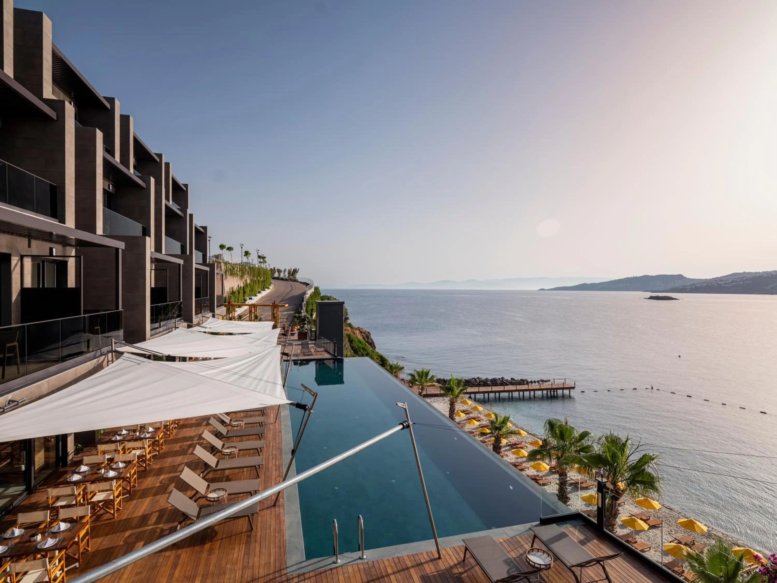 Patio in The Bodrum Hotel Yalıkavak - MGallery Collection