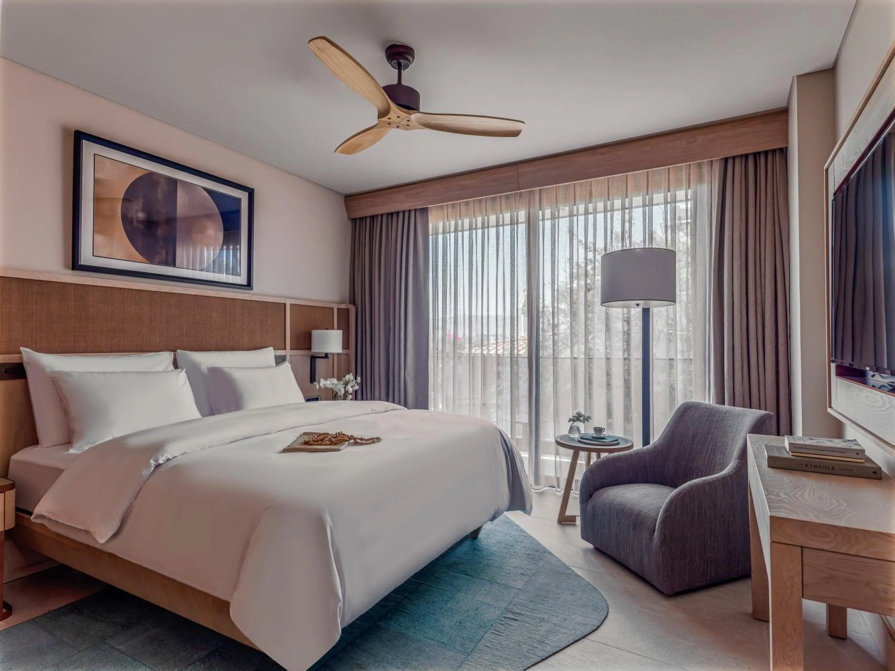 Bedroom, Bed in The Bodrum Hotel Yalıkavak - MGallery Collection