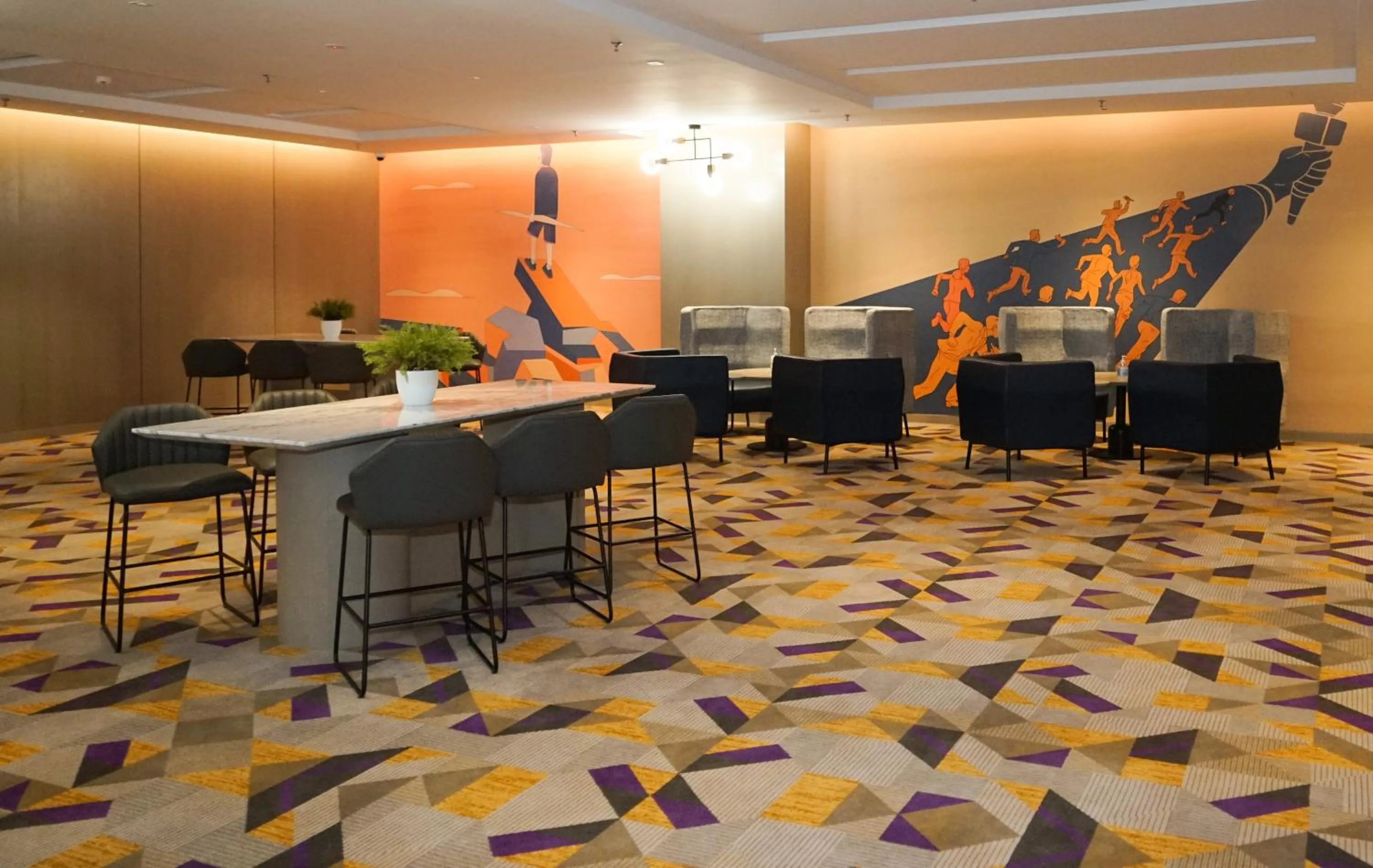 Seating area in Mercure Kuala Lumpur Glenmarie