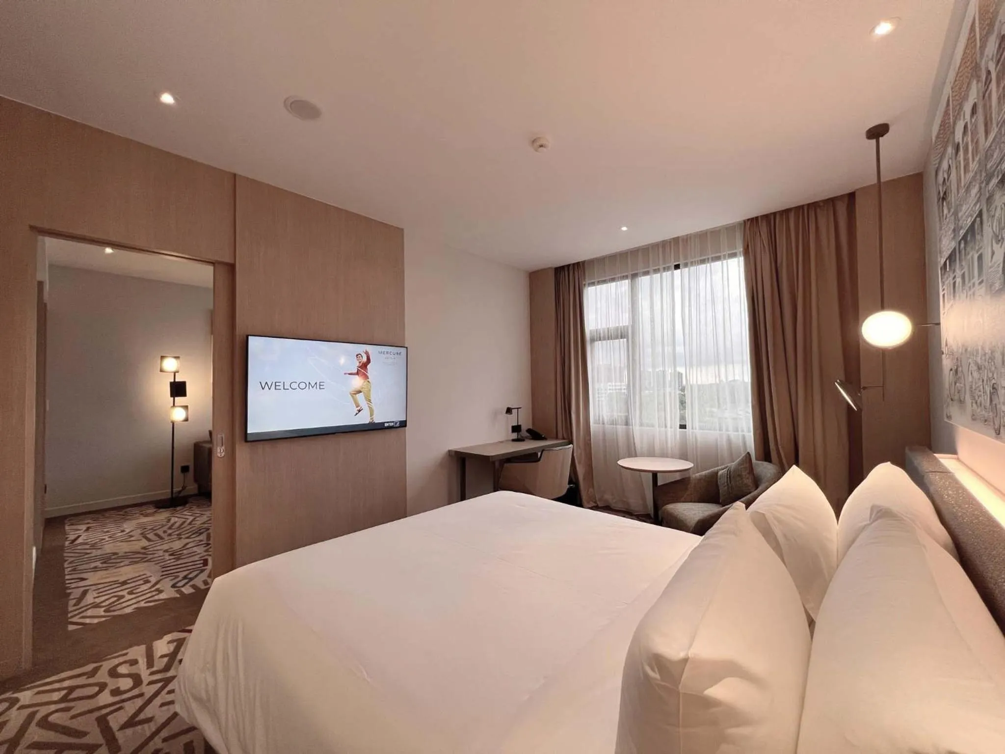 Bed in Mercure Kuala Lumpur Glenmarie