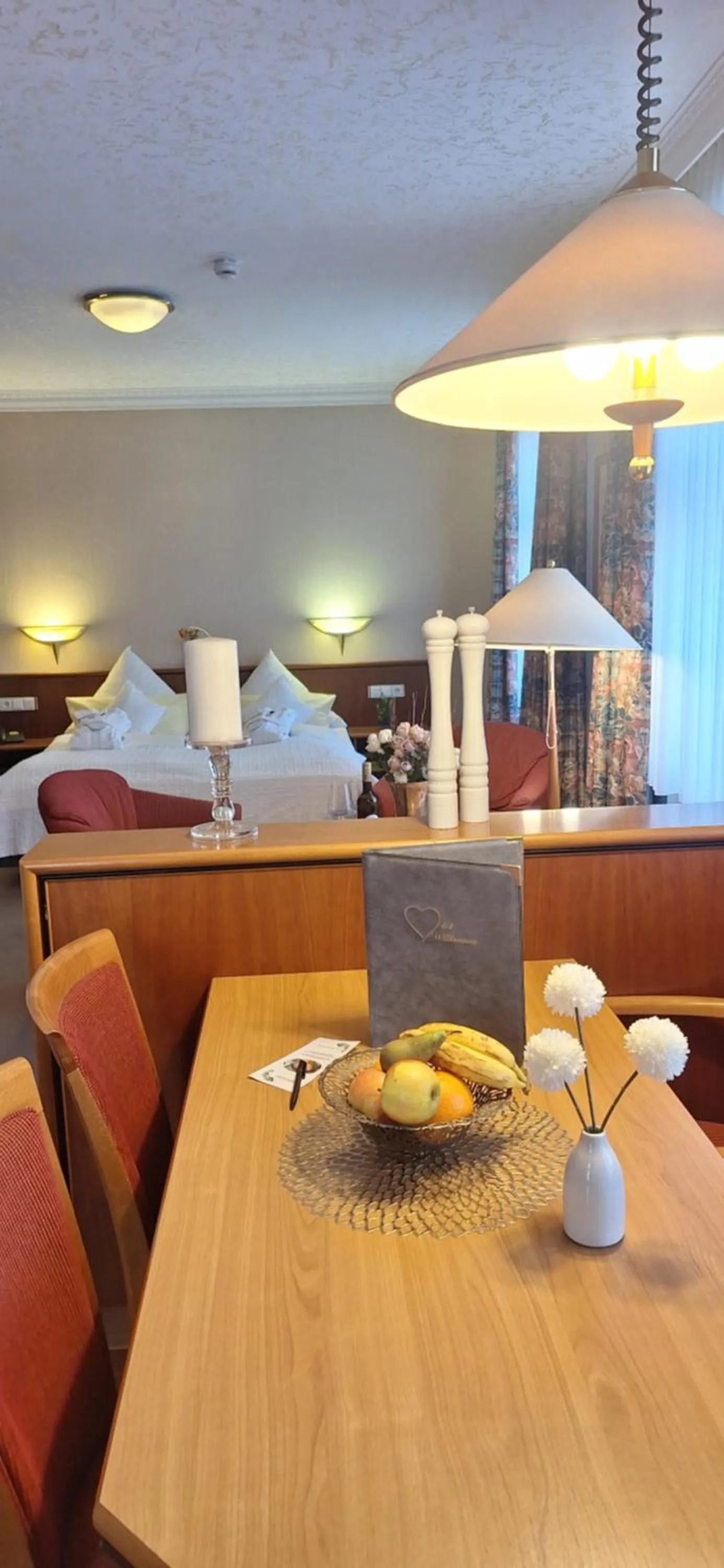 Bed in Aparthotel Hohenzollern