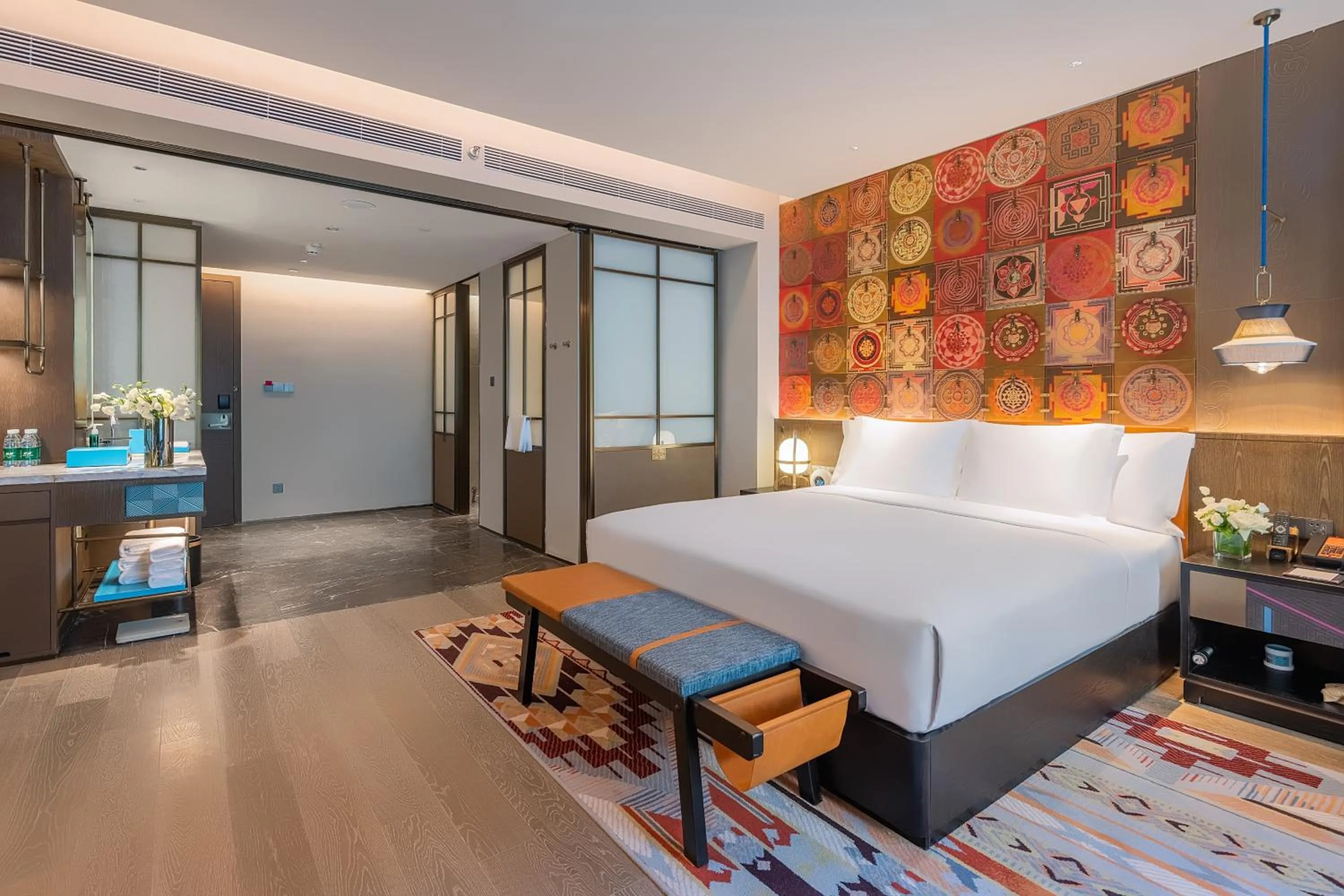 Bedroom, Bed in Hotel Indigo Jiuzhai by IHG