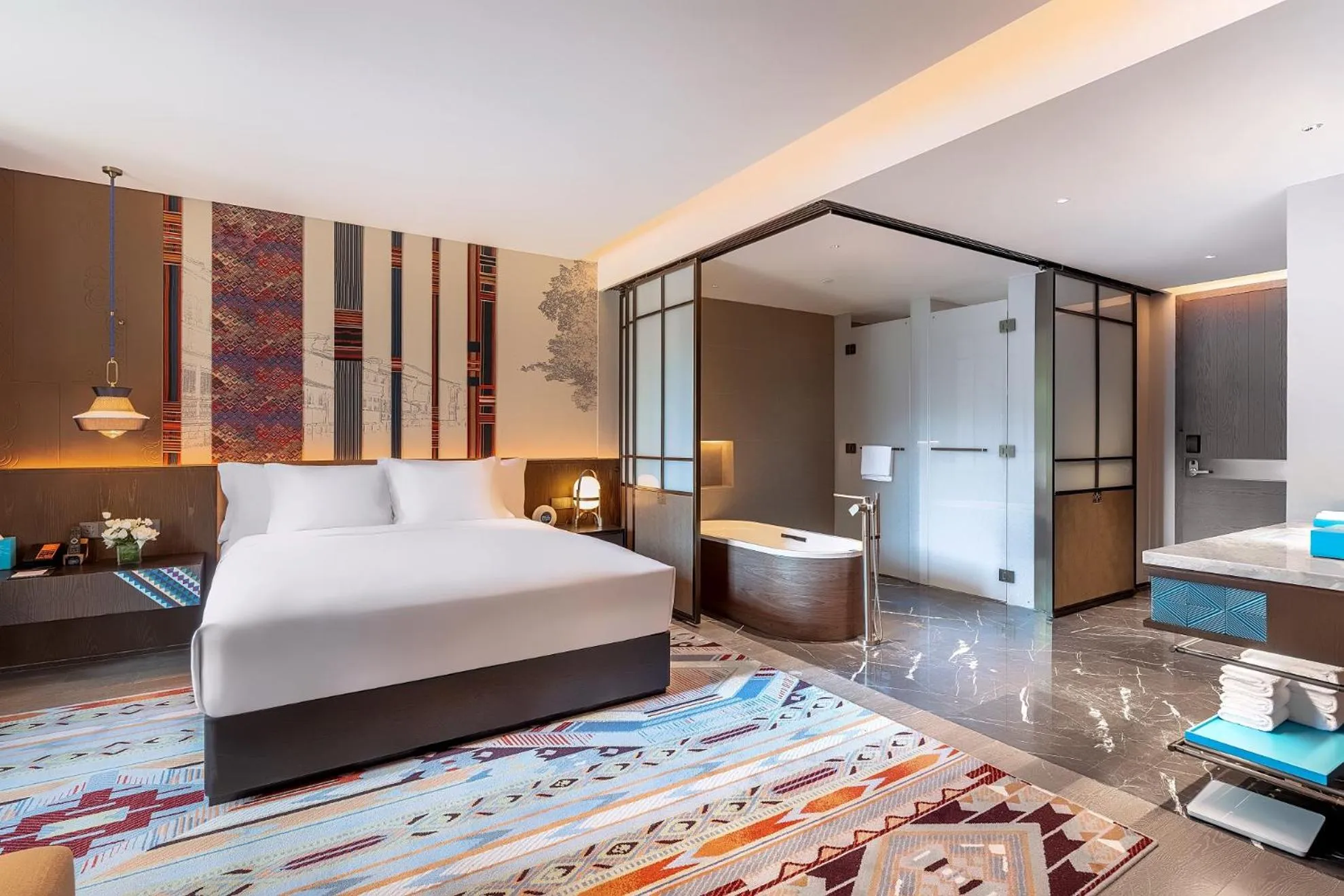 Bedroom, Bed in Hotel Indigo Jiuzhai by IHG