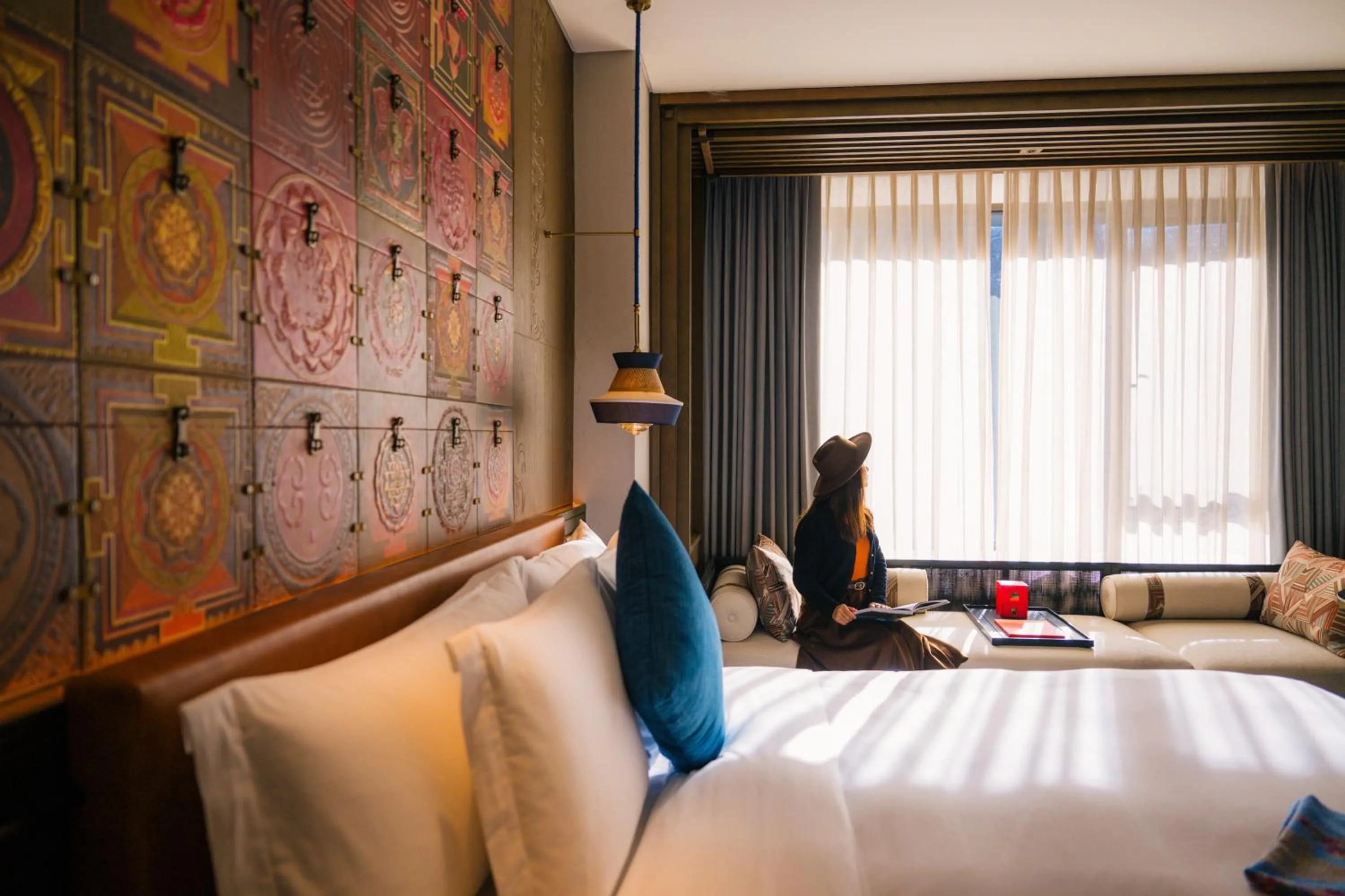 Bed in Hotel Indigo Jiuzhai by IHG