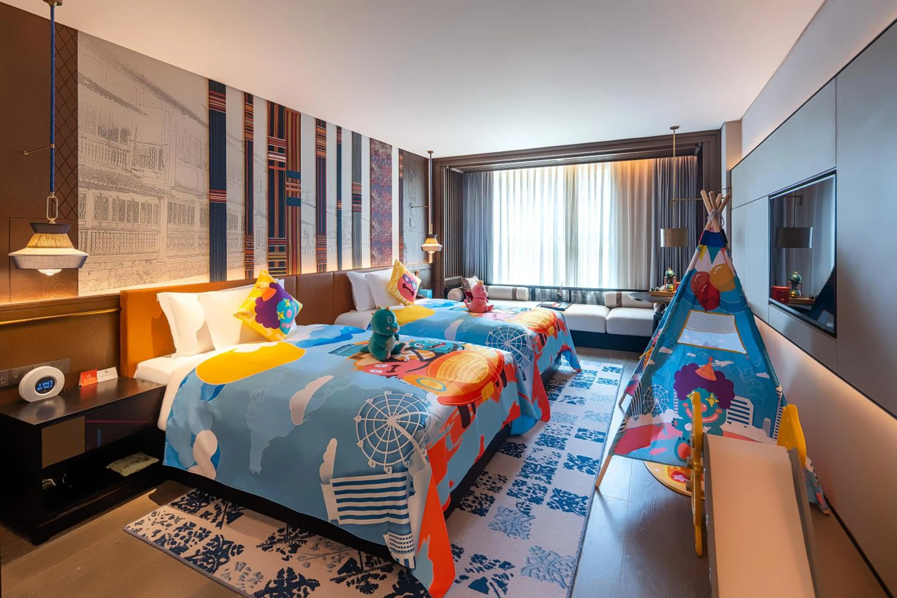 Bed in Hotel Indigo Jiuzhai by IHG