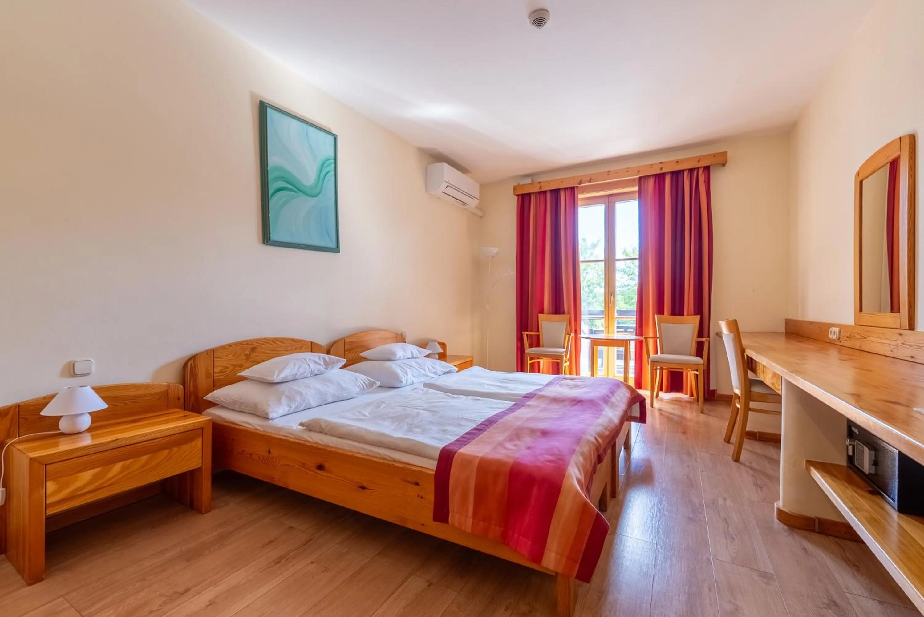 Bed in Petneházy Aparthotel