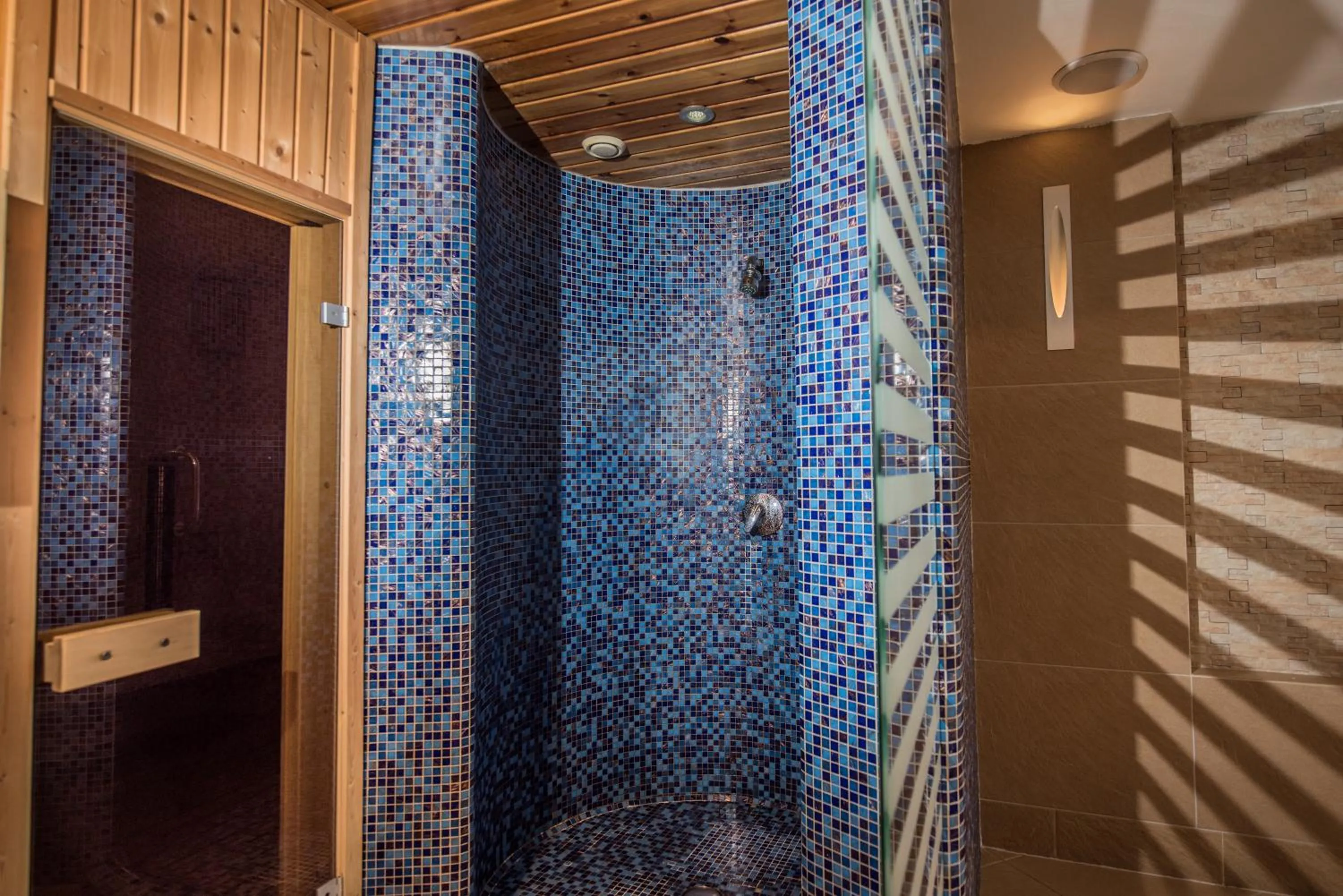 Shower in Petneházy Aparthotel