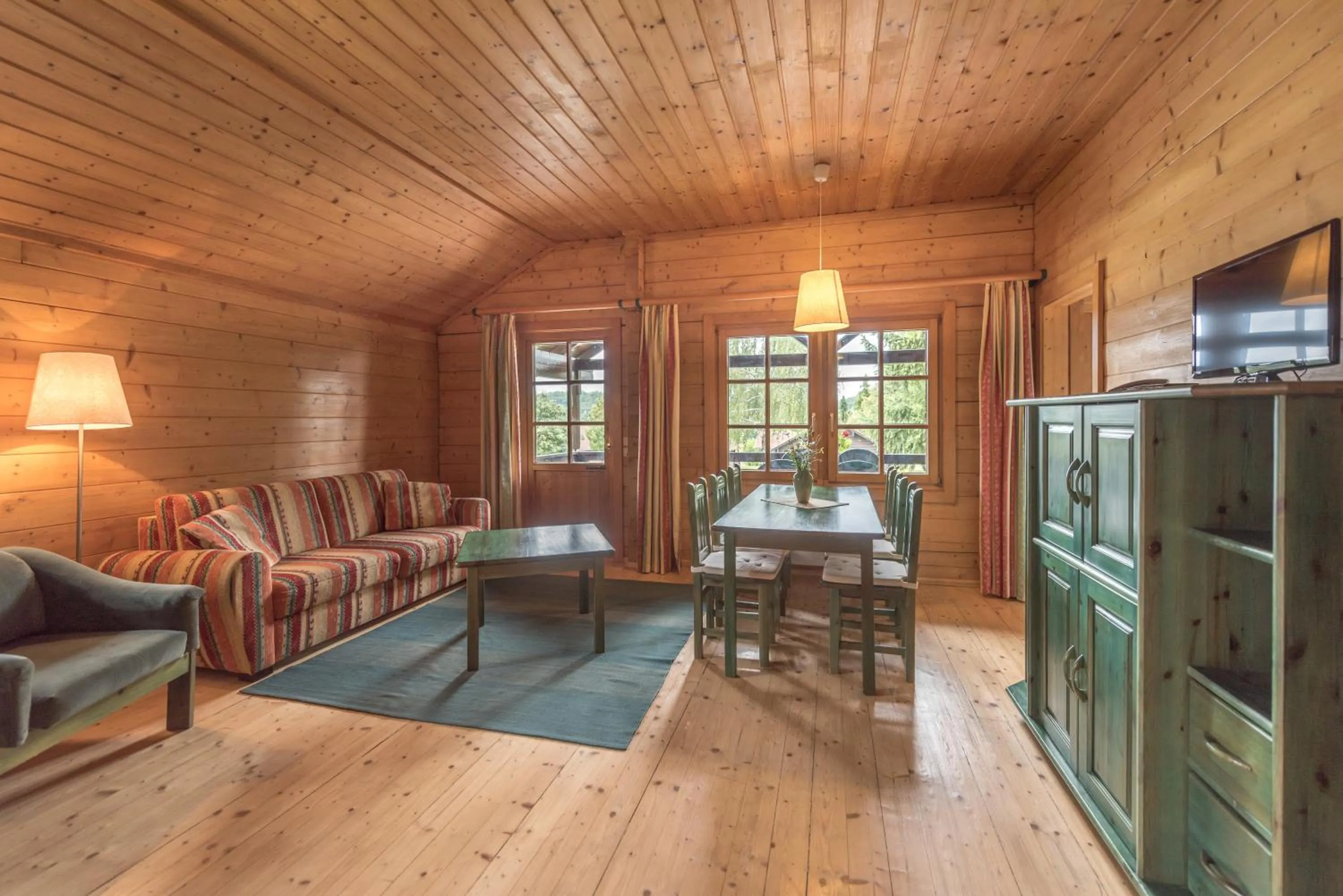 Living room in Petneházy Aparthotel