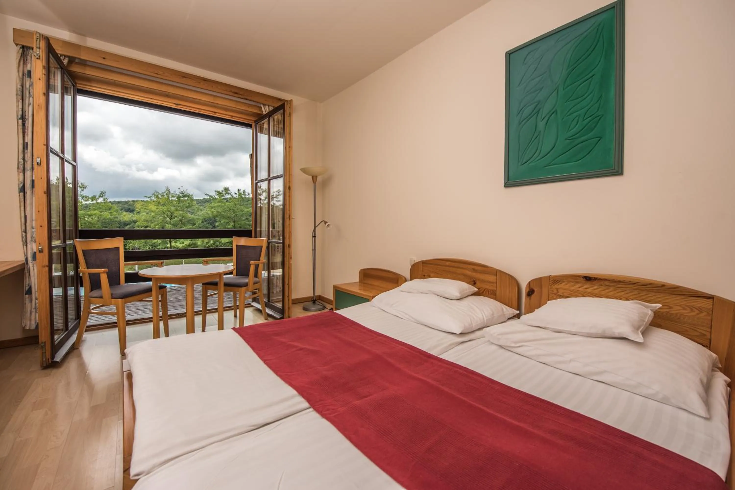 Bed in Petneházy Aparthotel