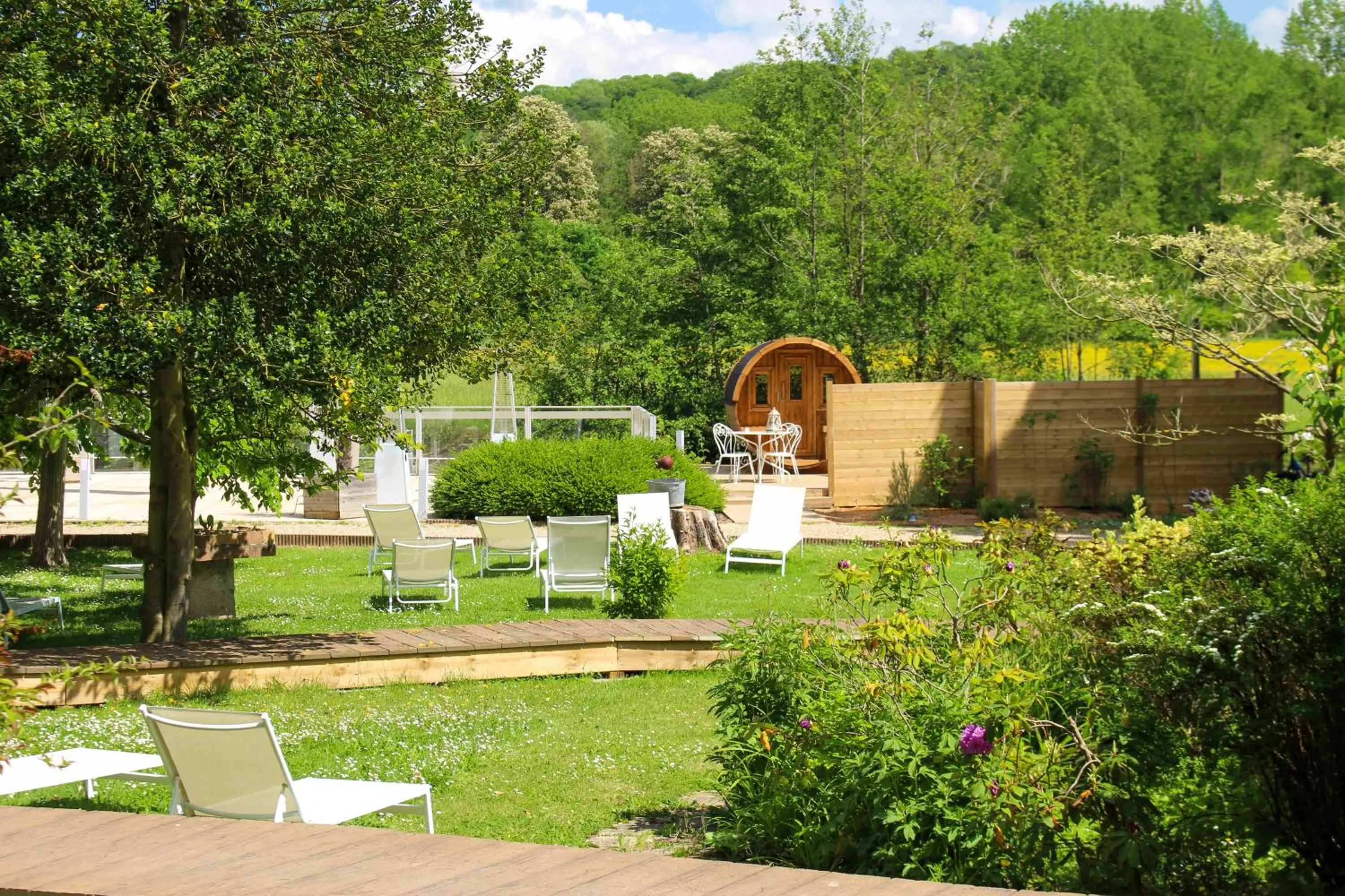 Garden in Moulin de Fourges