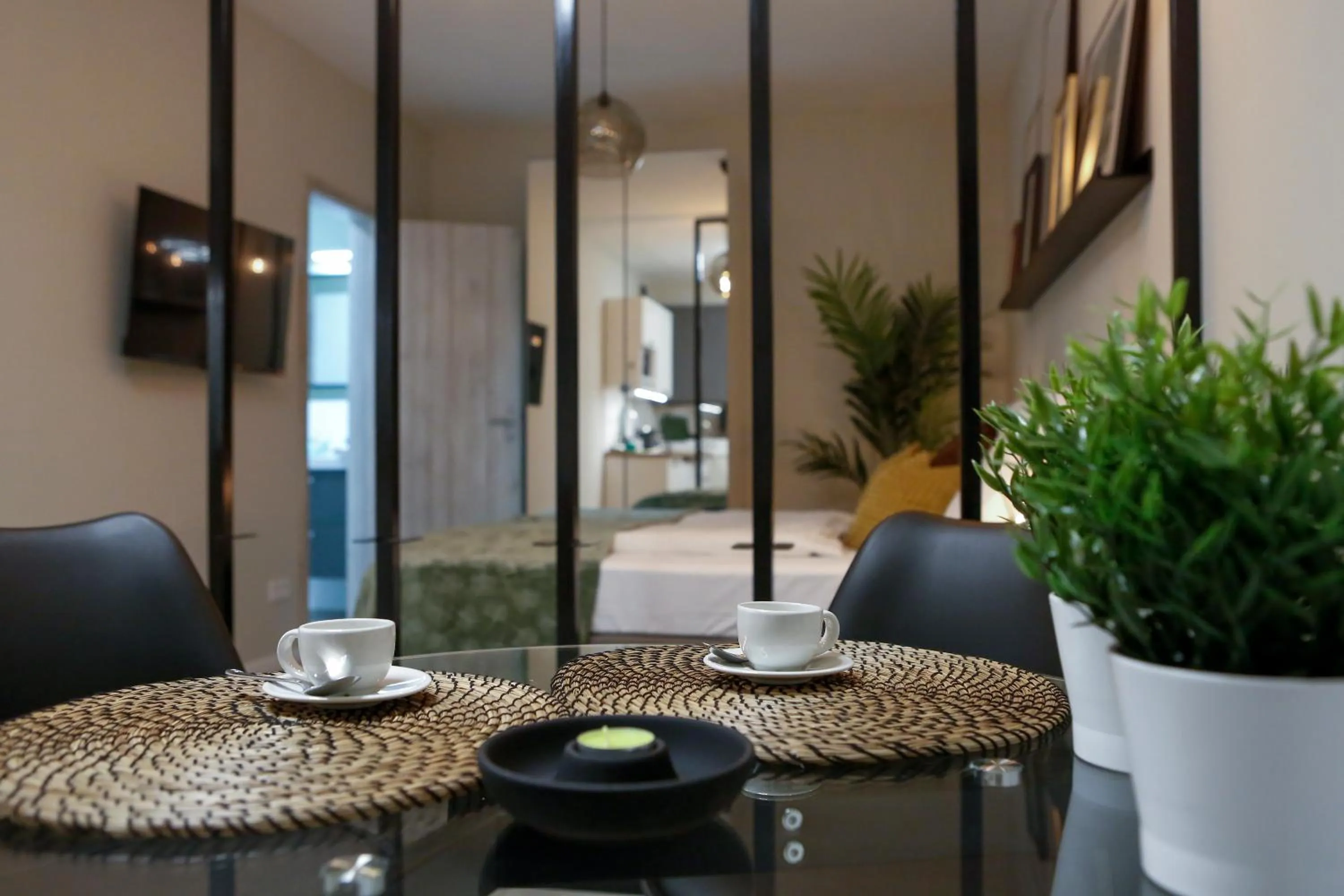 Dining area in Akacfa Holiday Apartments