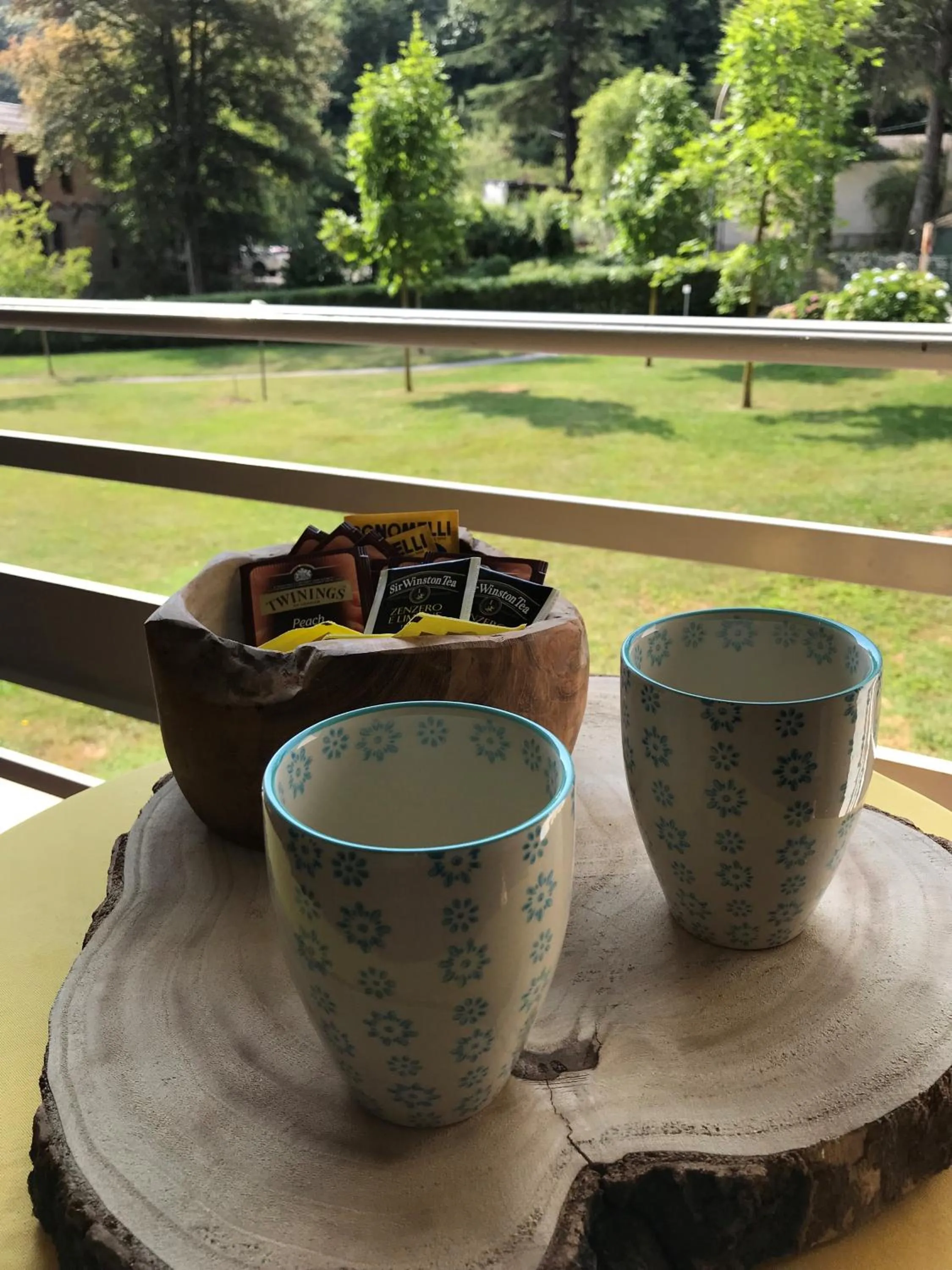 Garden in HOTEL LE FONTI