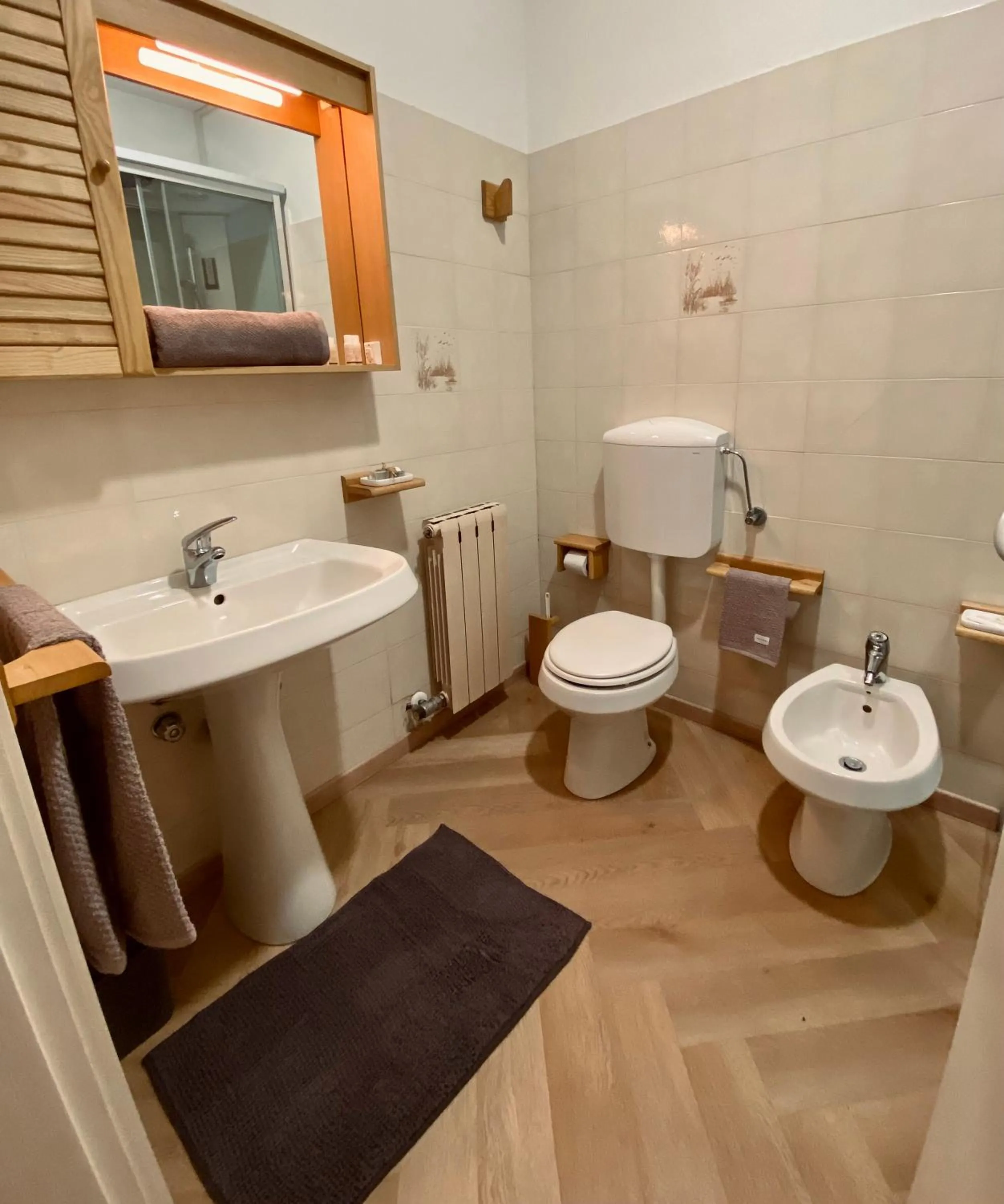 Bathroom in HOTEL LE FONTI