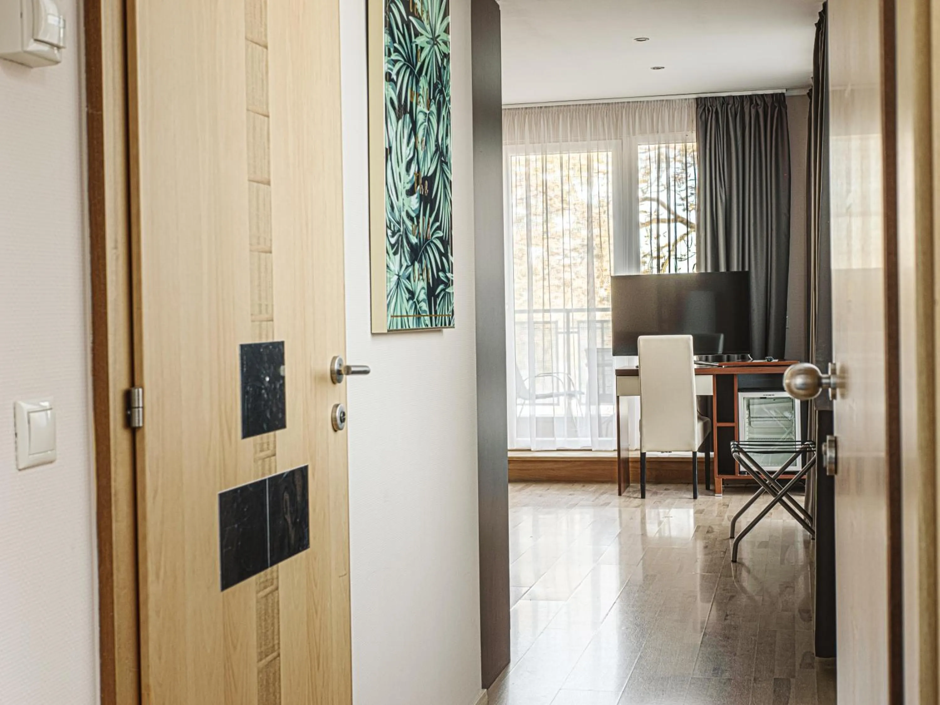 Living room in Holiday Beach Budapest Hotel