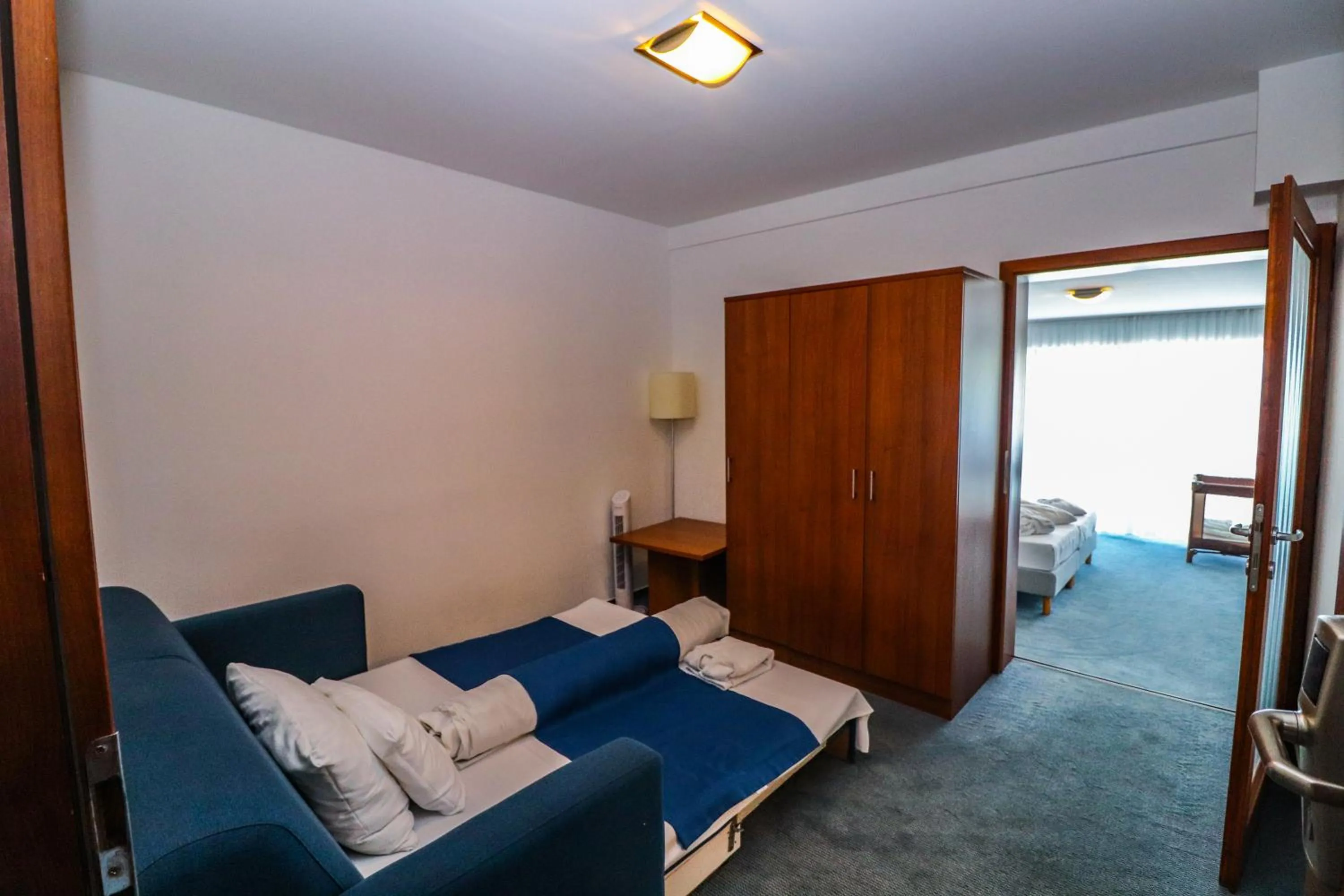 Bed in Hotel Yacht Wellness & Business