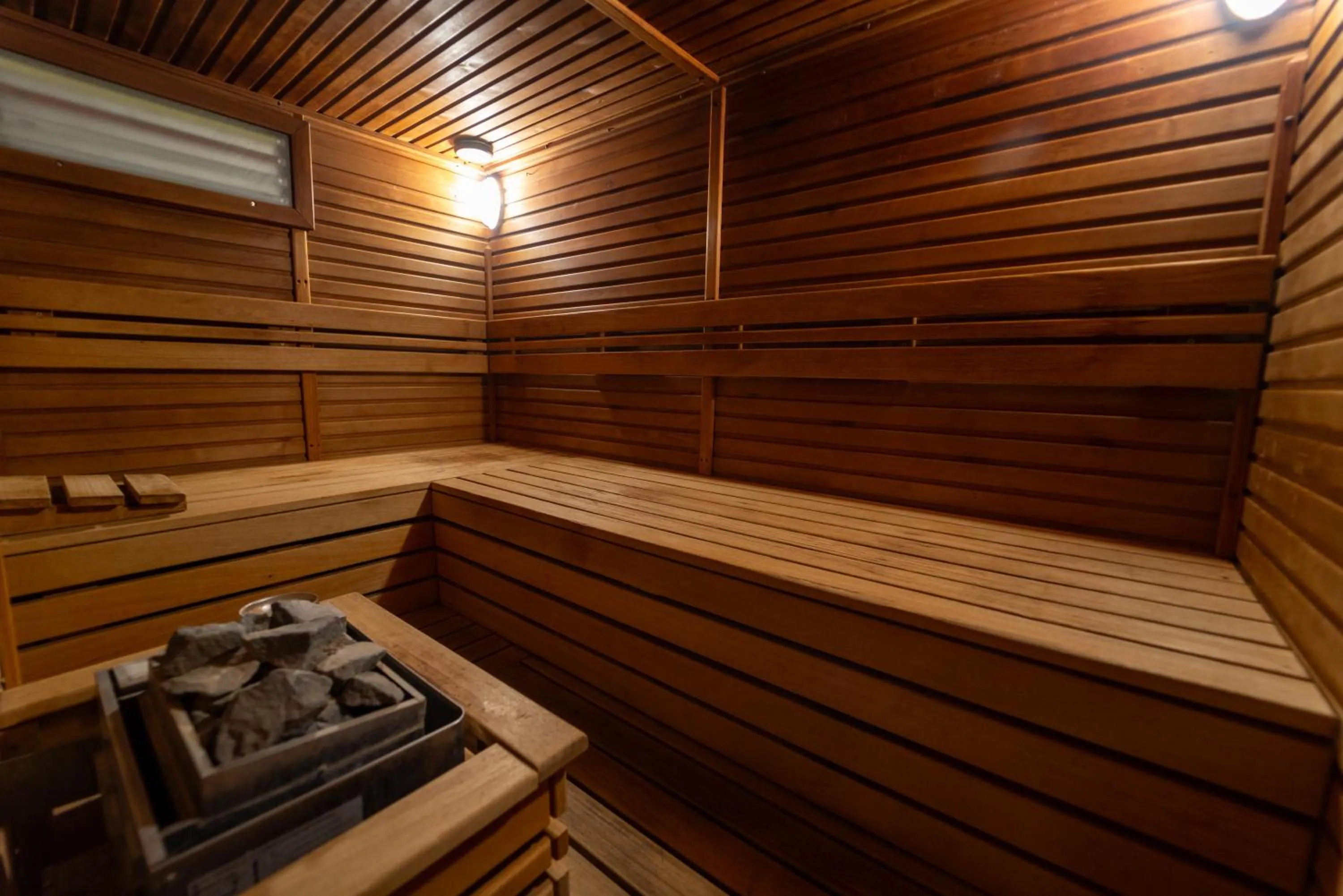 Sauna in Hotel Yacht Wellness & Business