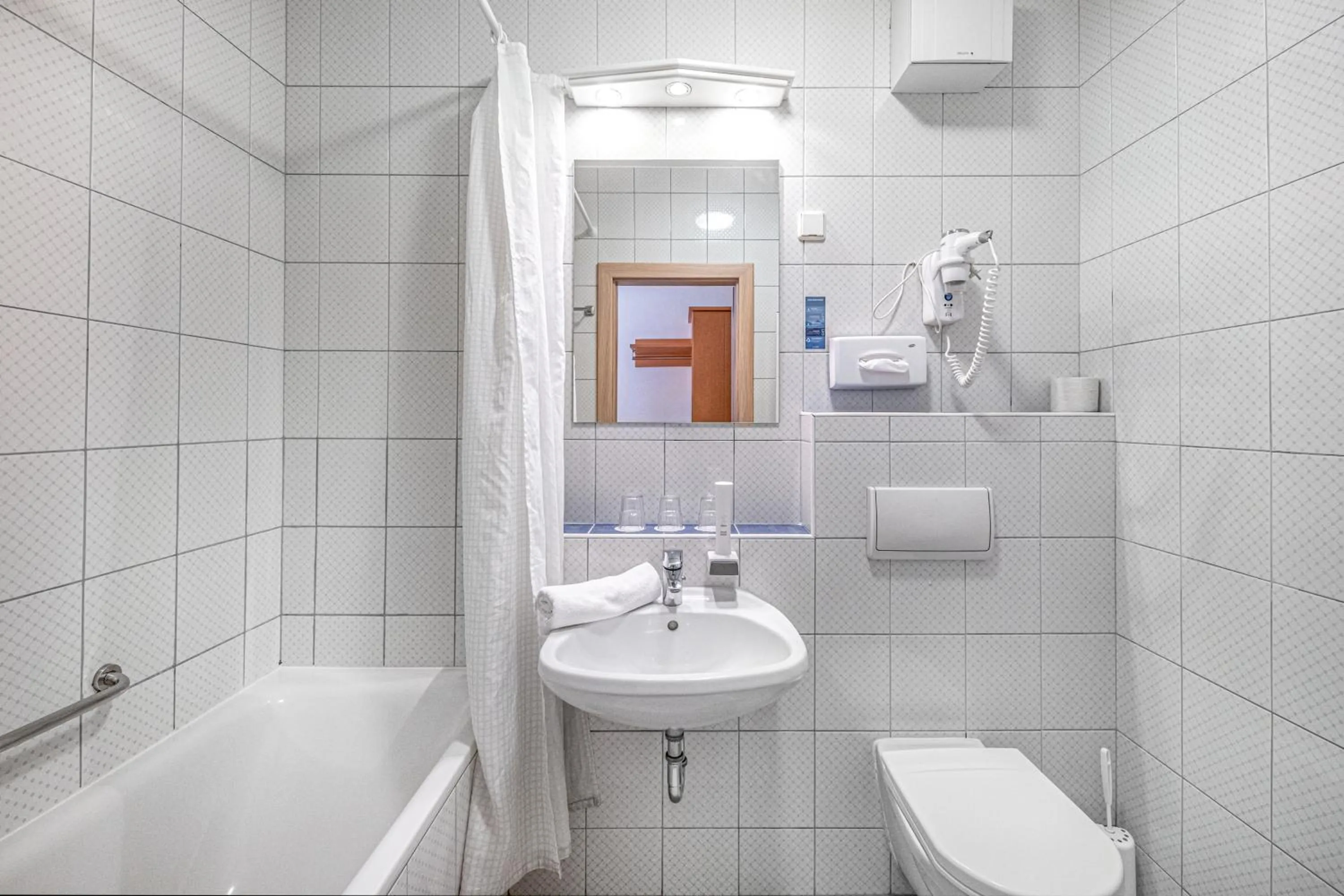 Bathroom in Corvin Hotel Budapest Sissi Wing