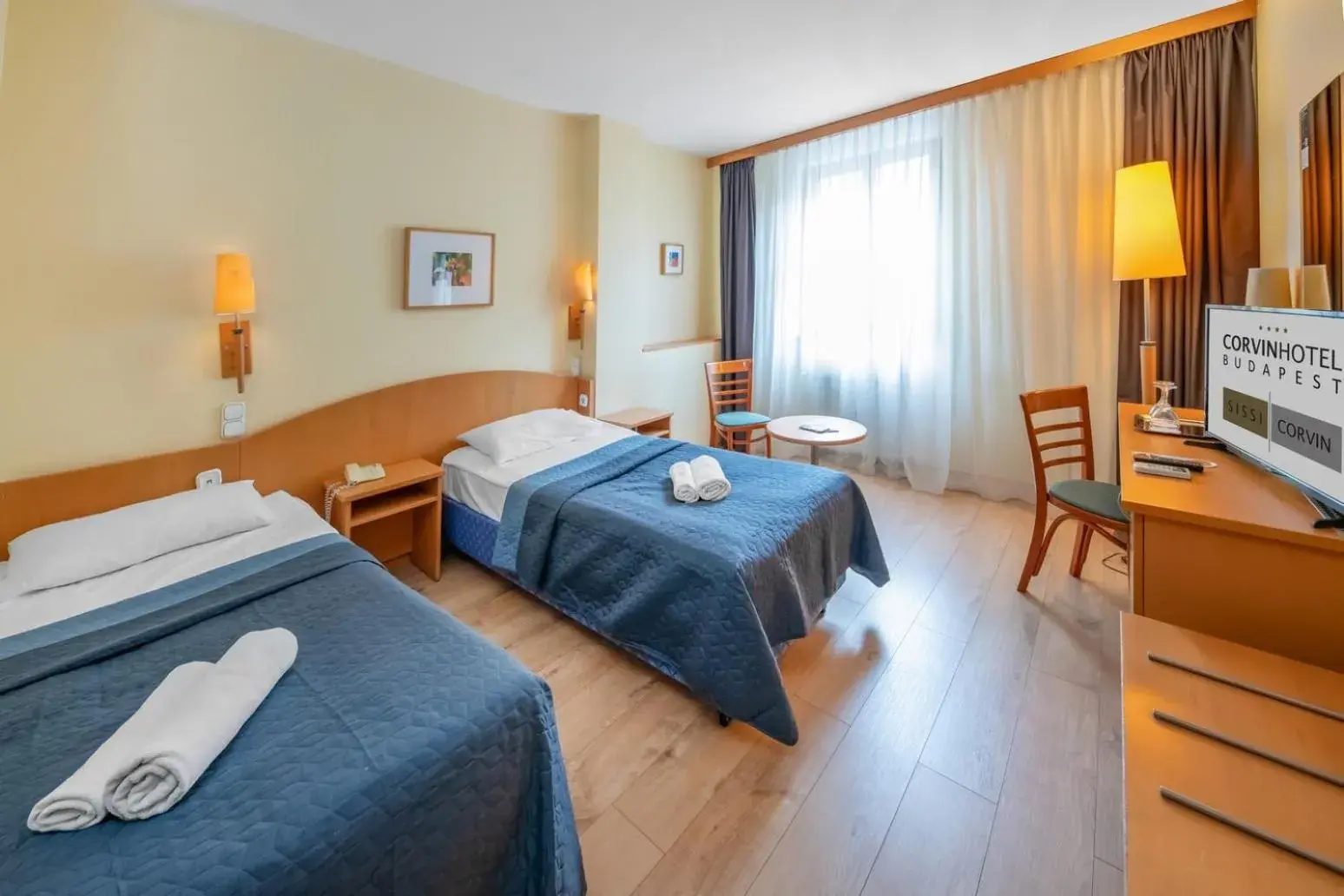 Standard Twin Room - single occupancy in Corvin Hotel Budapest Sissi Wing Standard Twin Room - single occupancy in Corvin Hotel Budapest Sissi Wing