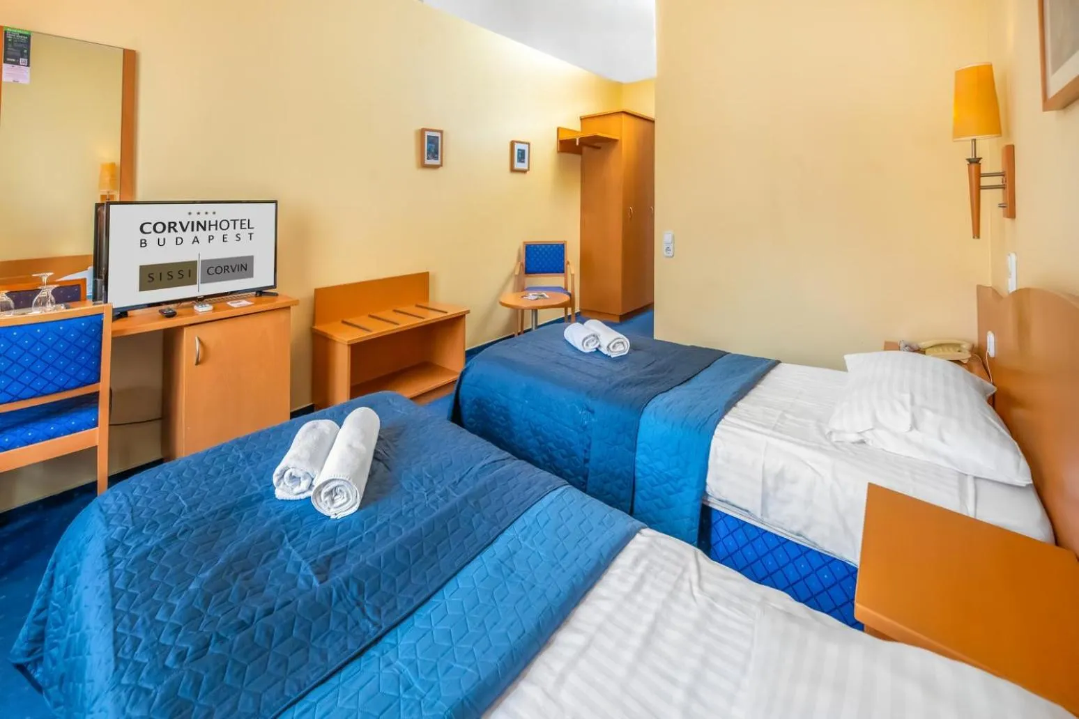 Photo of the whole room, Bed in Corvin Hotel Budapest Sissi Wing