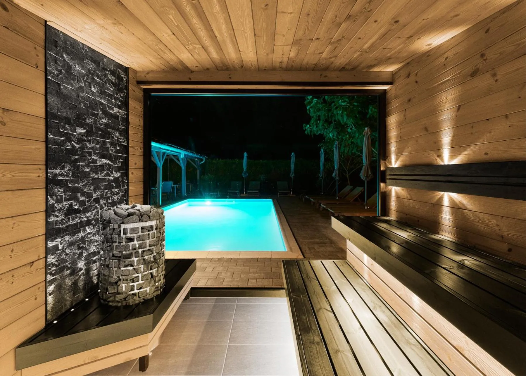 Sauna in Lorelei Pension Adults Only