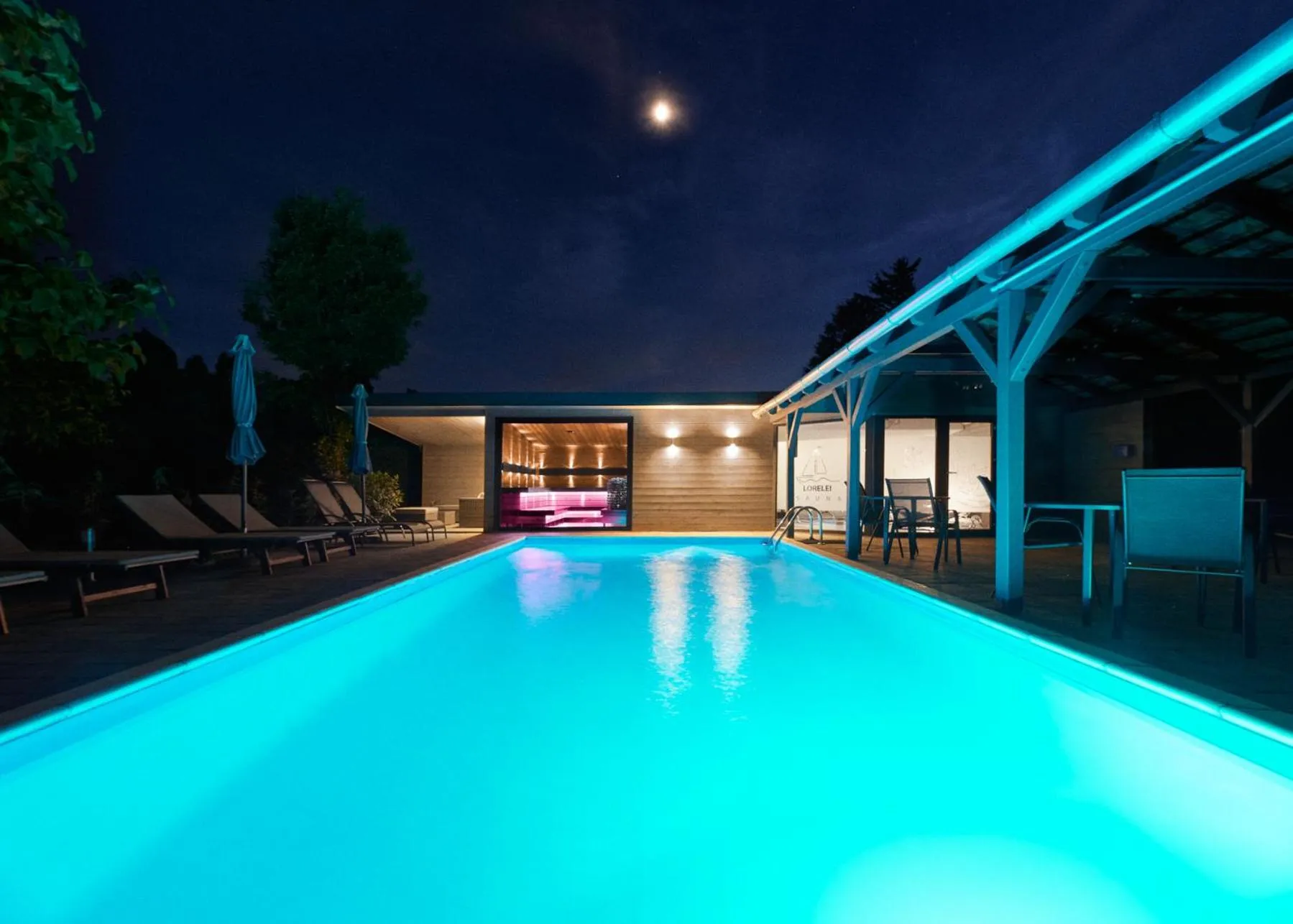 Sauna in Lorelei Pension Adults Only