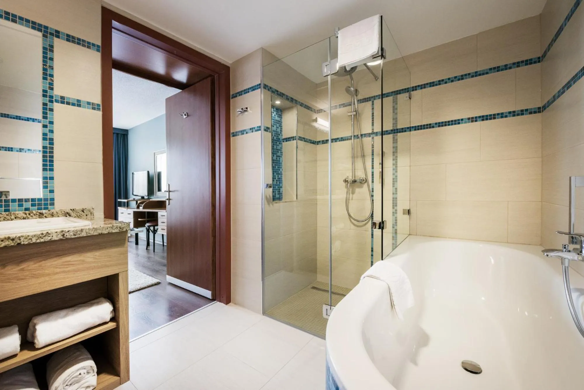 Bathroom in Hotel Europa Fit Hévíz