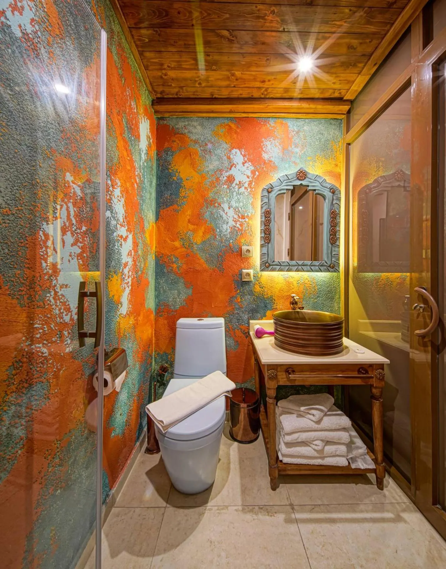 Bathroom in Le Reve Butik Otel