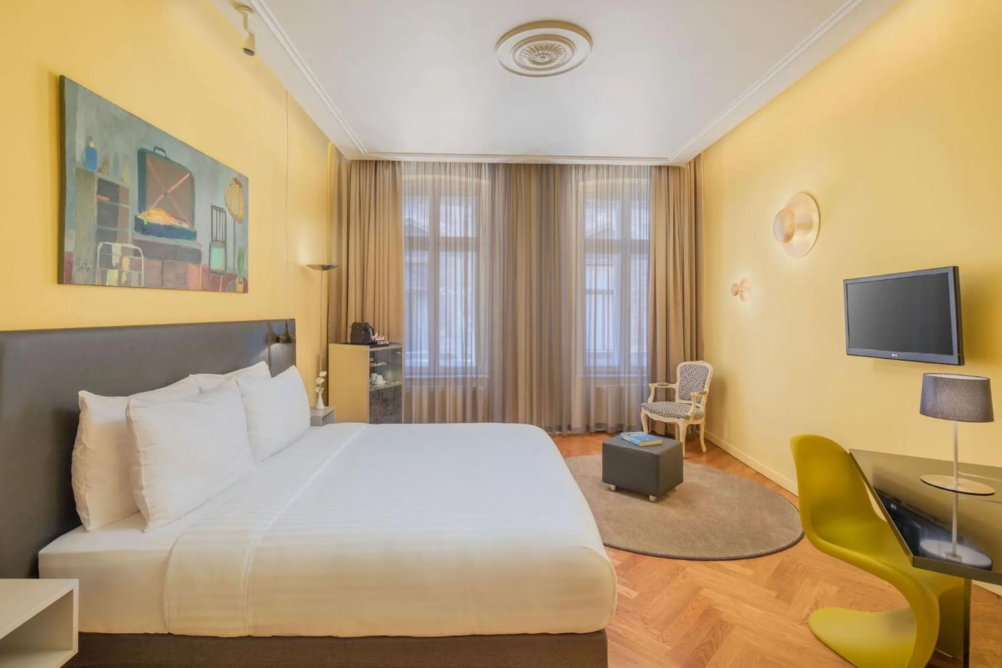 Bedroom, Bed in Casati Hotel - Adults Only