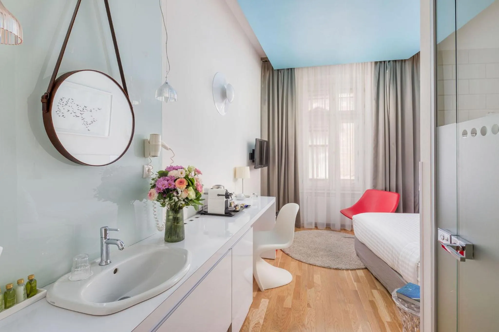 Bedroom, Bed in Casati Hotel - Adults Only