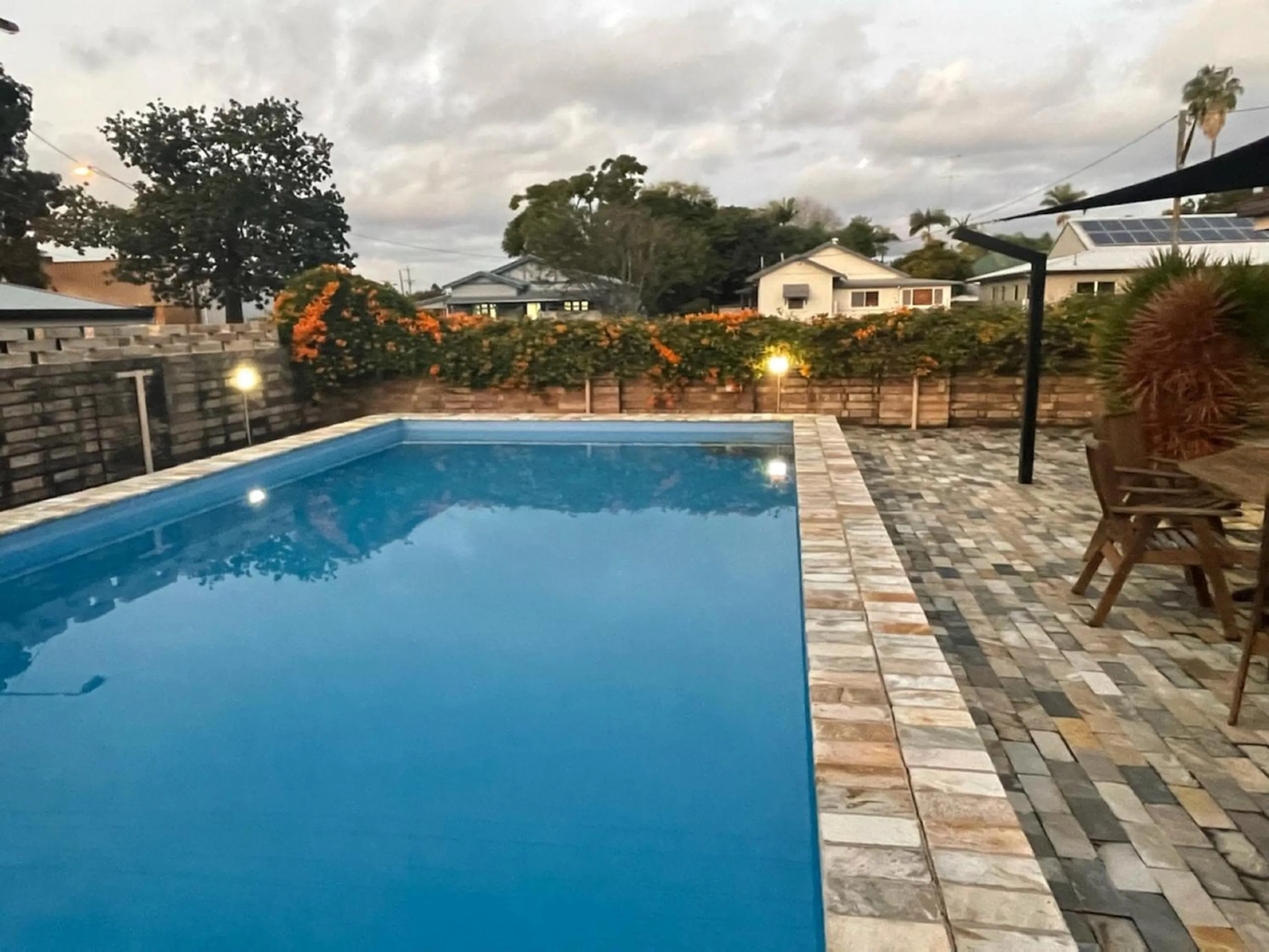 Swimming pool in Milgate Motel