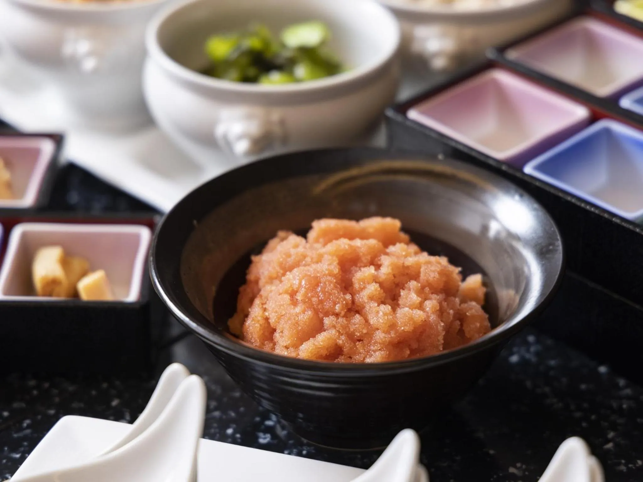 Buffet breakfast in Tenza Hotel at Hakata Station