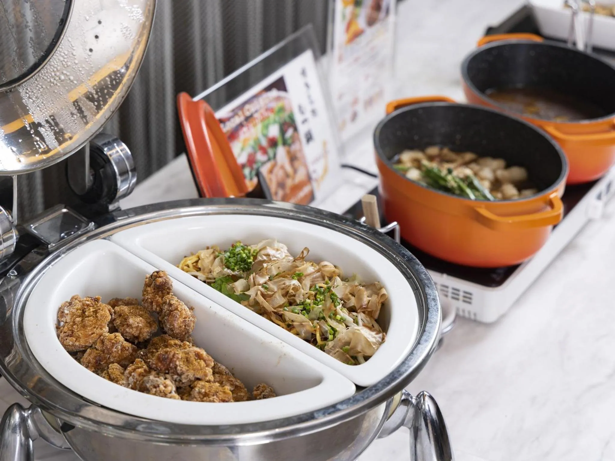 Buffet breakfast in Tenza Hotel at Hakata Station