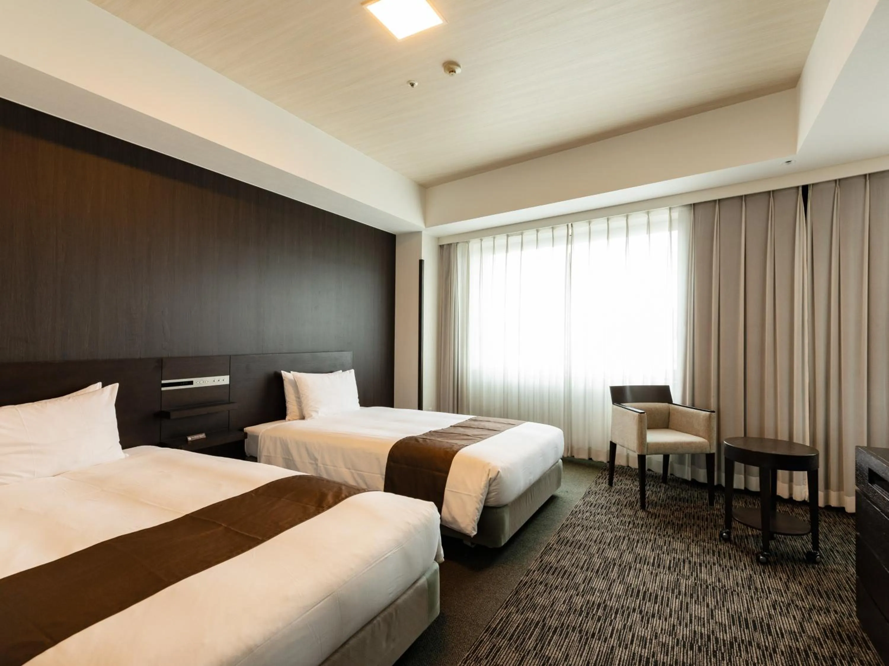 Photo of the whole room, Bed in Tenza Hotel at Hakata Station