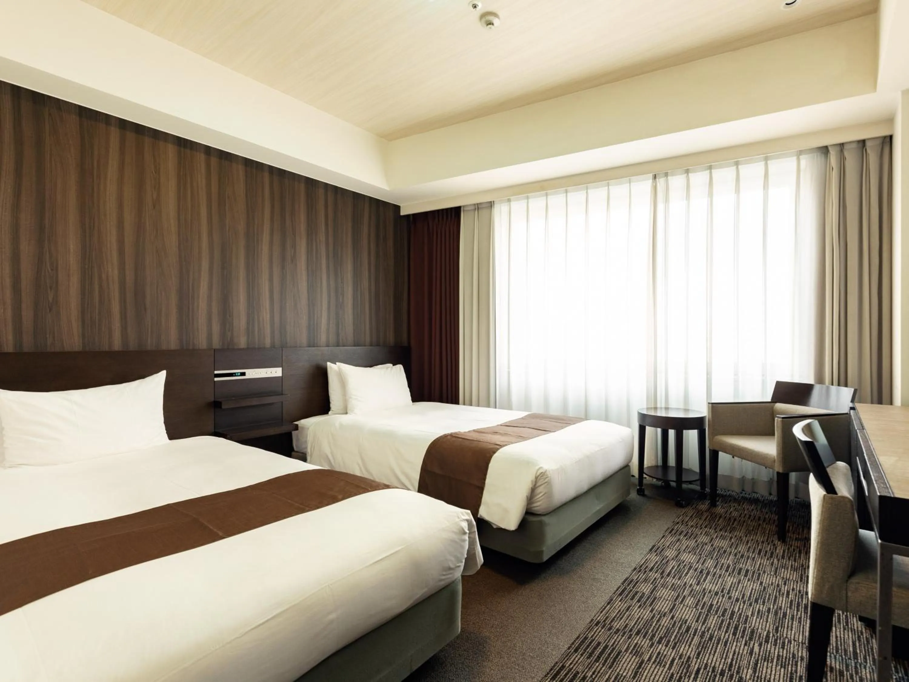 Photo of the whole room, Bed in Tenza Hotel at Hakata Station