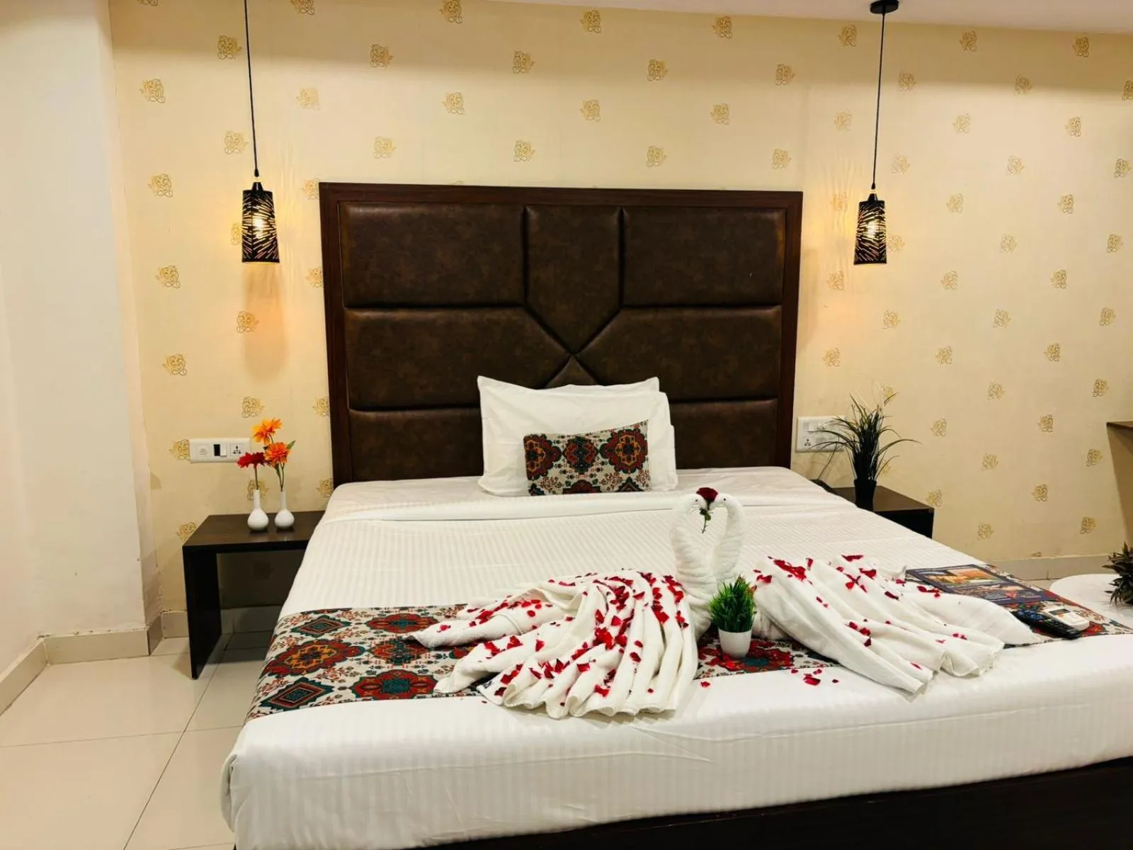 Bed in Hotel oak by signature airport zone hyderabad