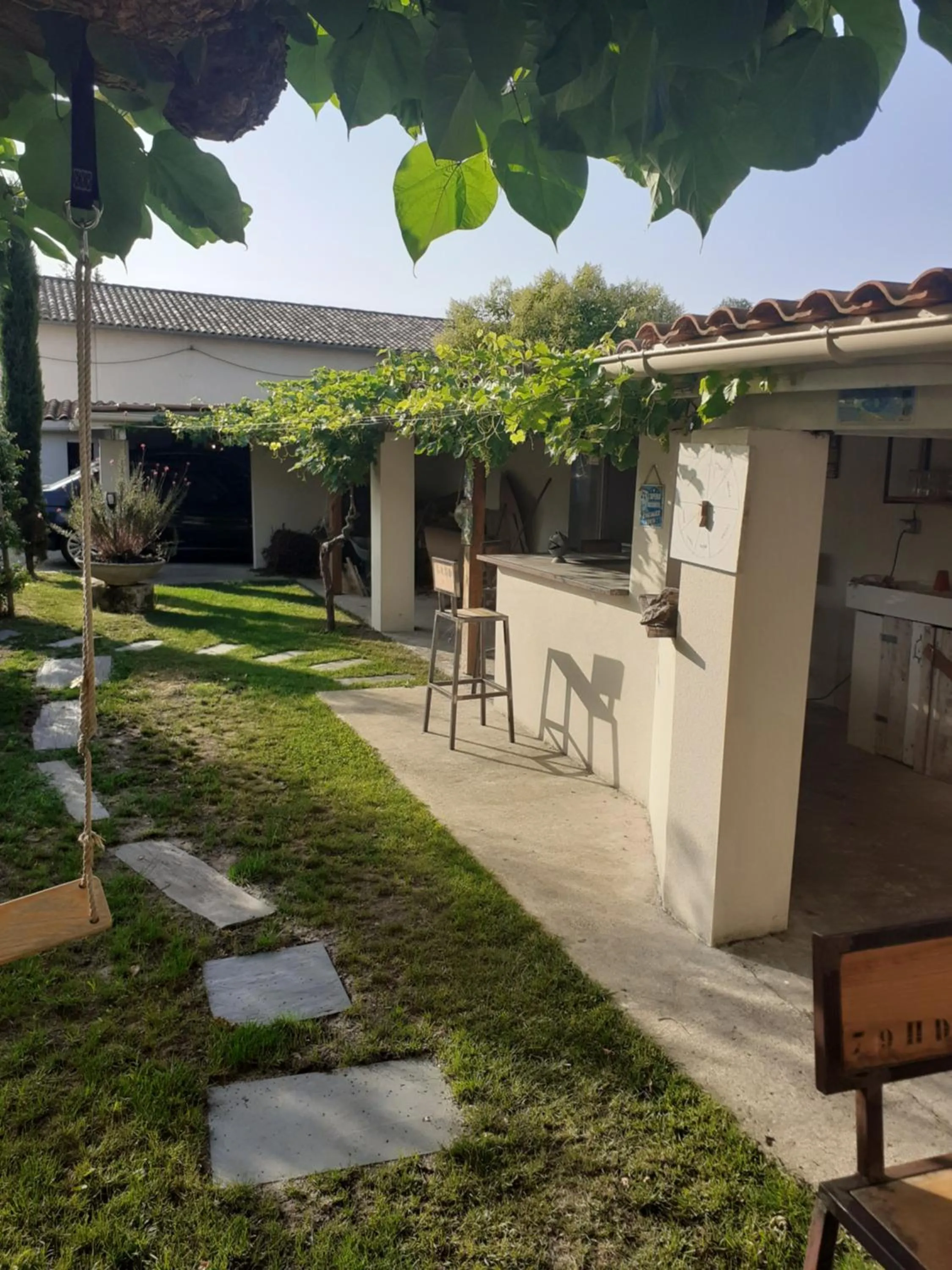 Garden in Chez Jeanfi