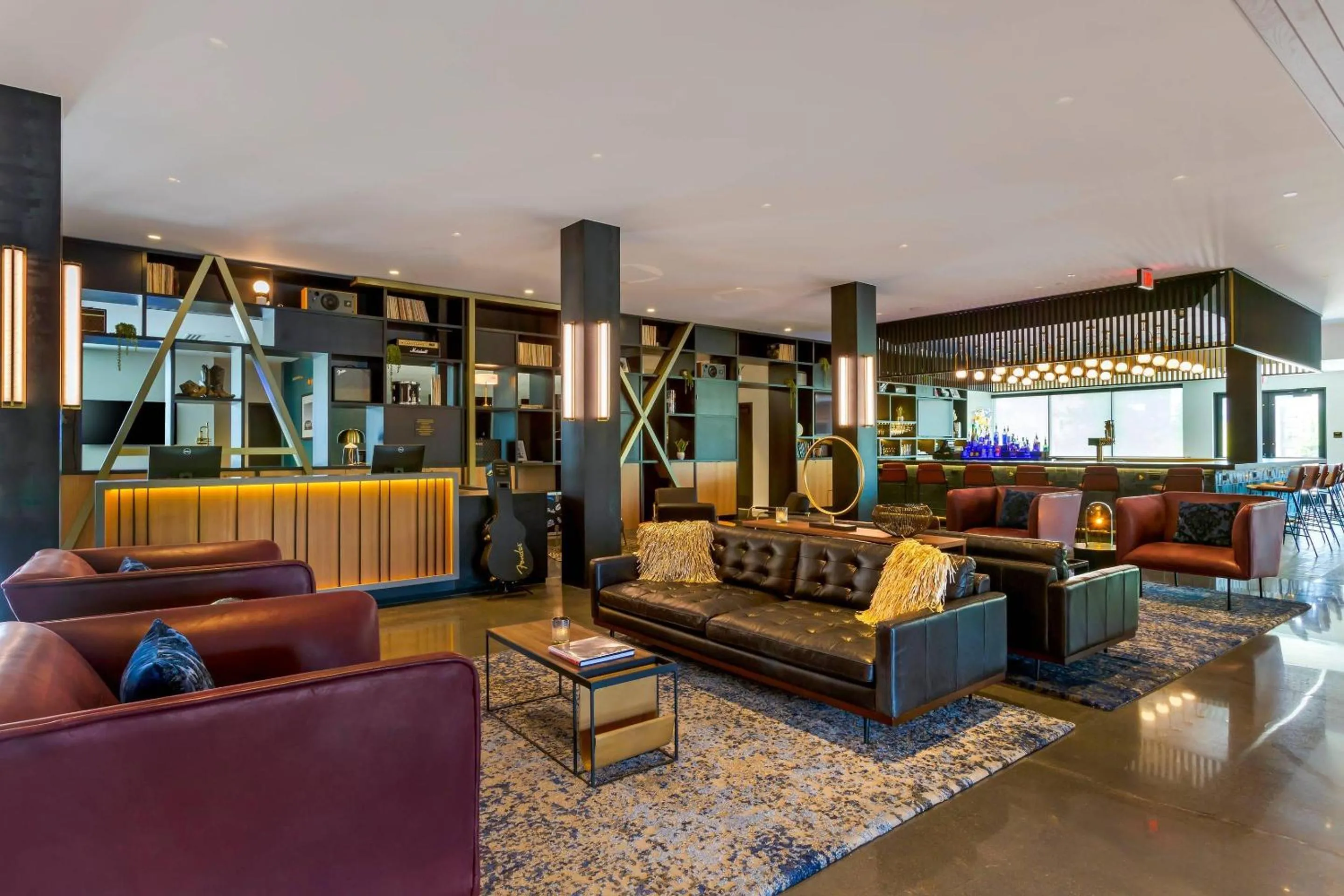 Lobby or reception in Cambria Hotel Austin Airport