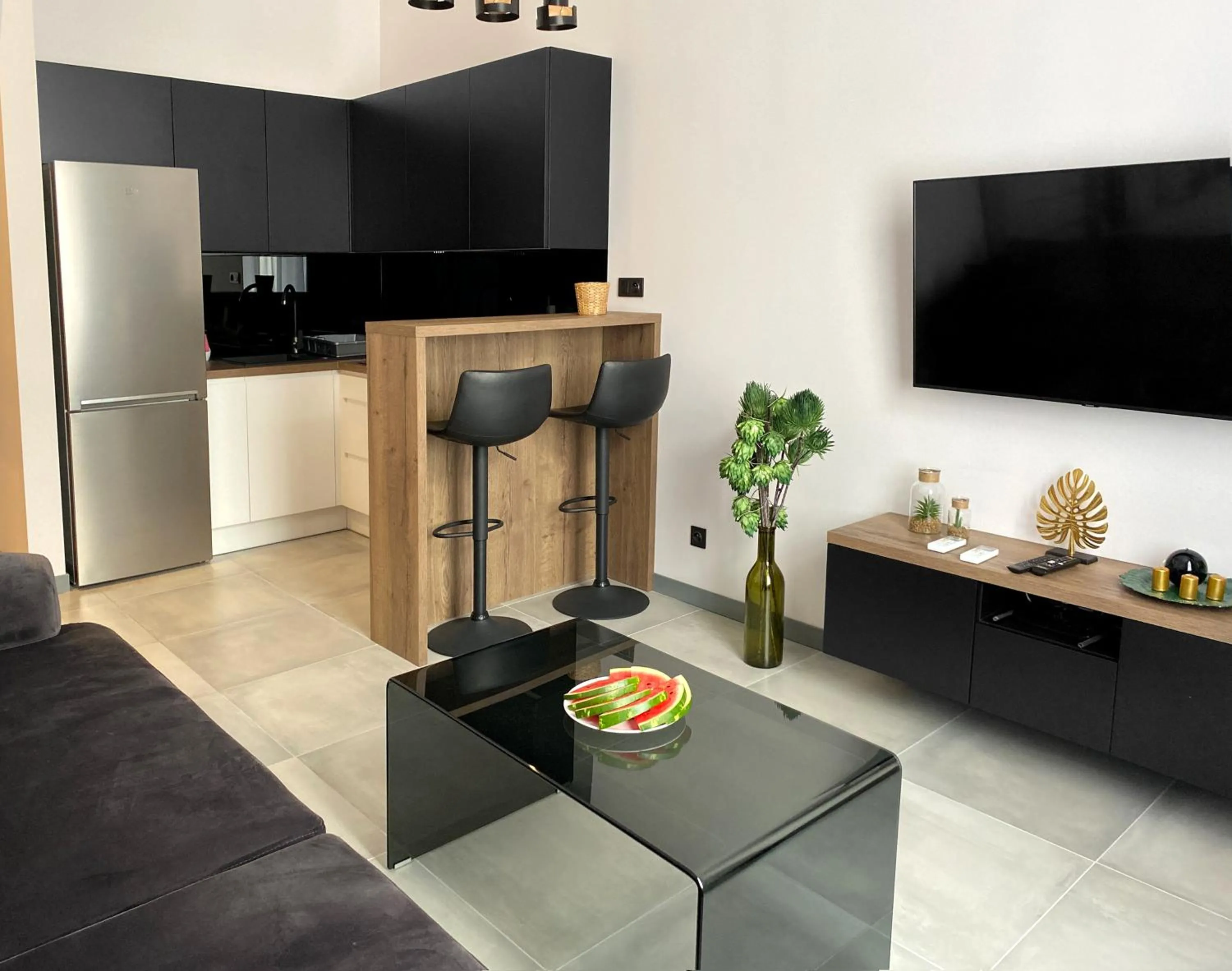 Seating area in Starowiślna 41-43 by PI Apartments