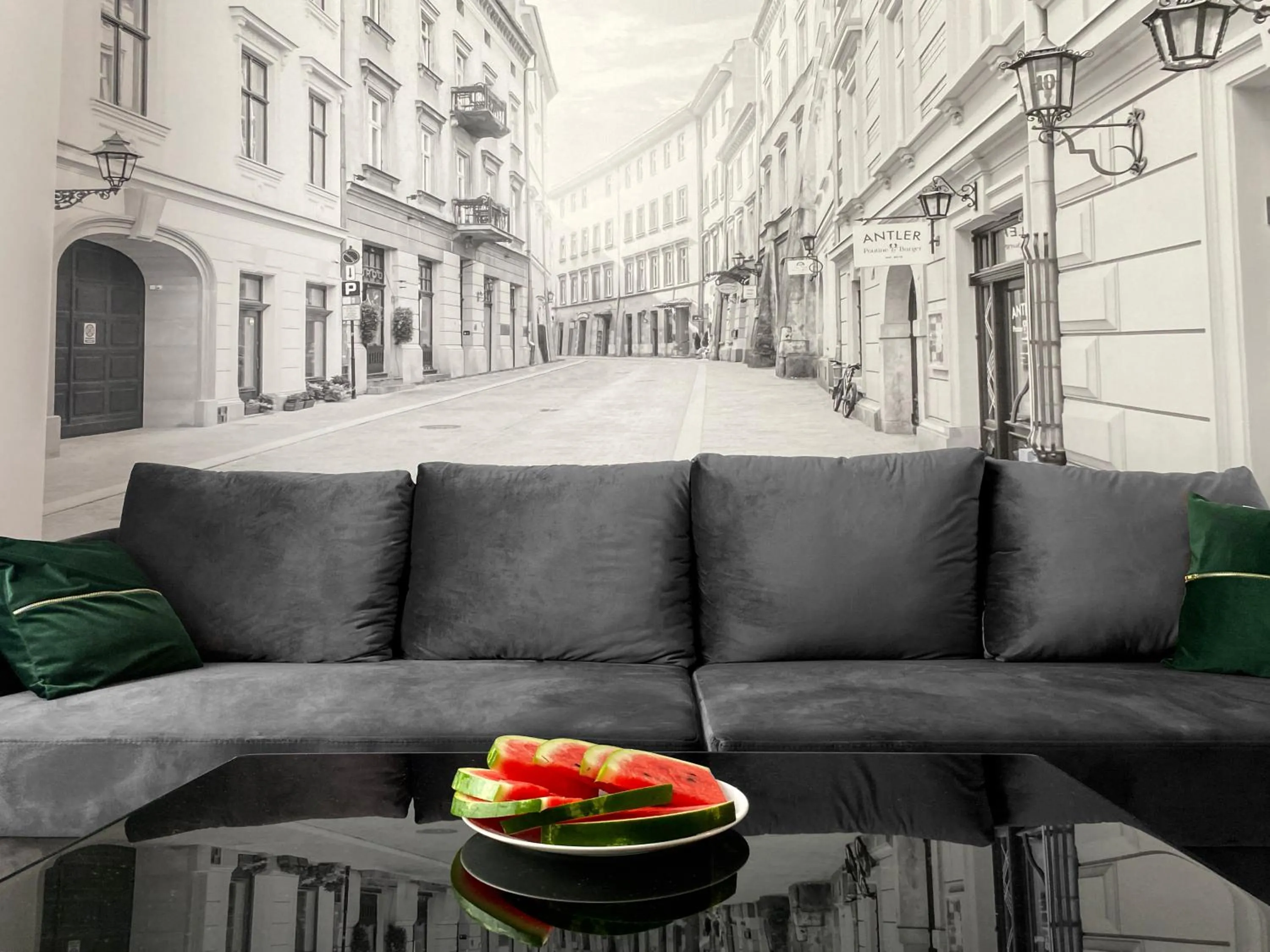 Living room in Starowiślna 41-43 by PI Apartments