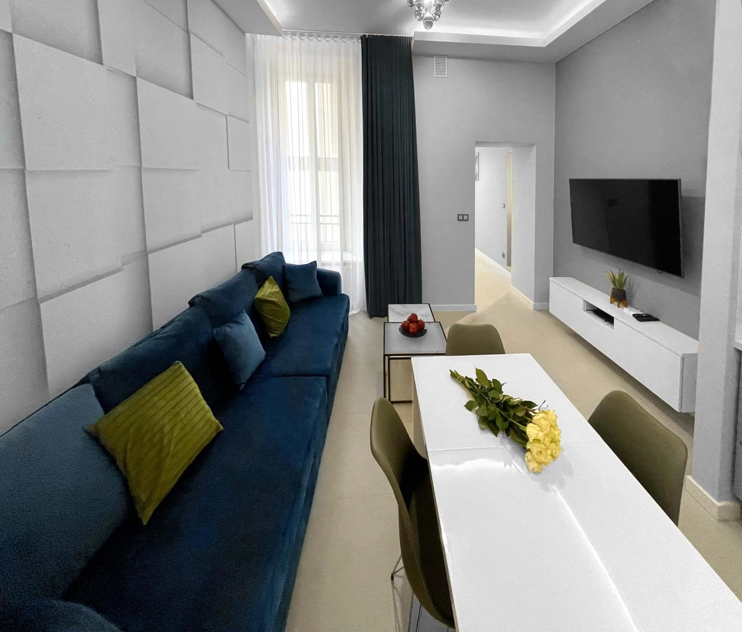 Seating area in Starowiślna 41-43 by PI Apartments