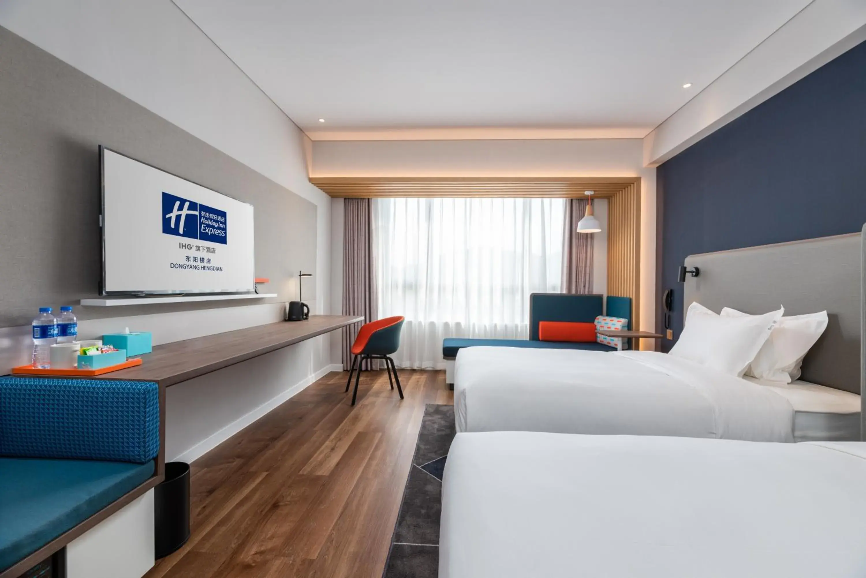 Superior Twin Room in Holiday Inn Express Dongyang Hengdian, an IHG Hotel Superior Twin Room in Holiday Inn Express Dongyang Hengdian, an IHG Hotel