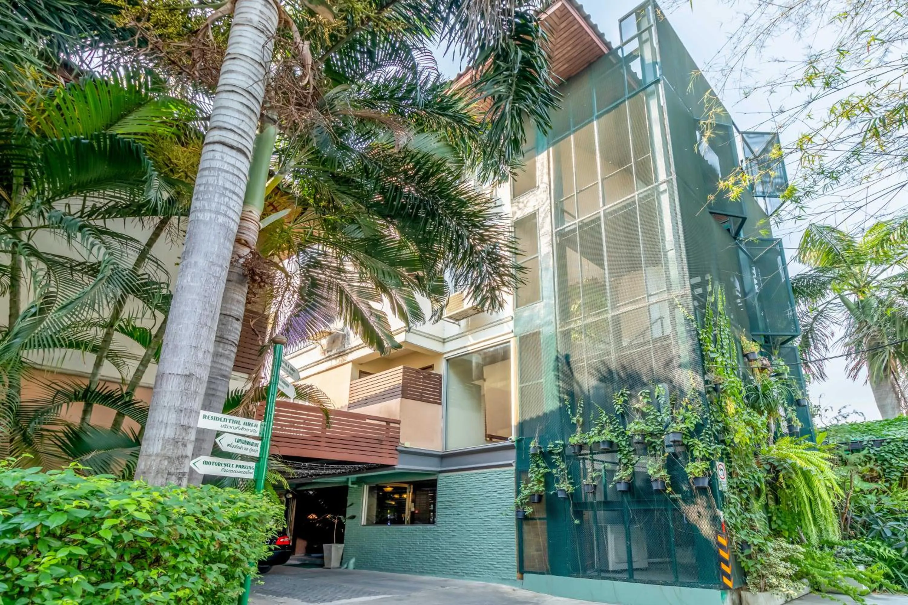 Property building in The Palm Hotel