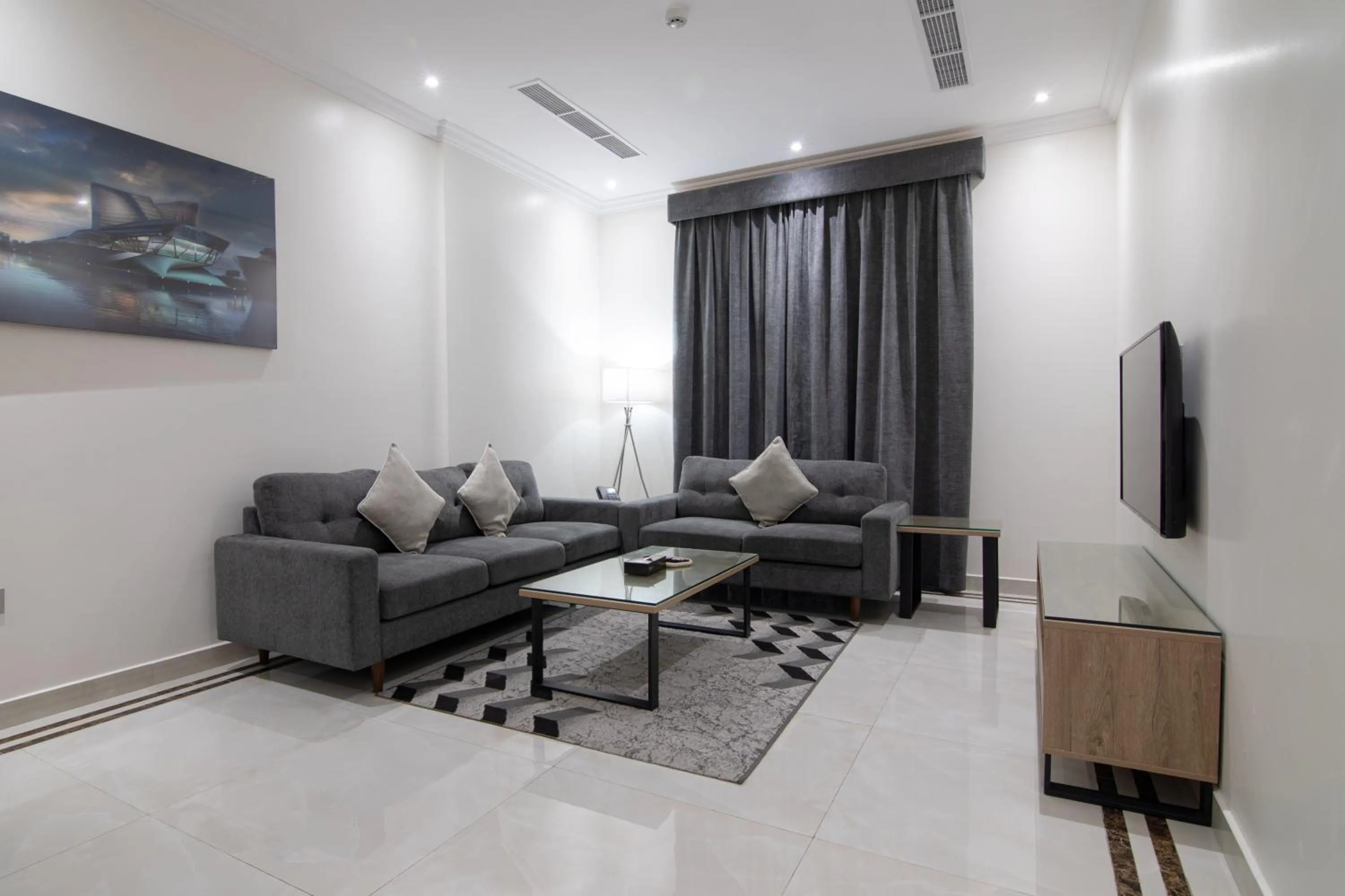 Living room in The Gate Hotel and Apartments