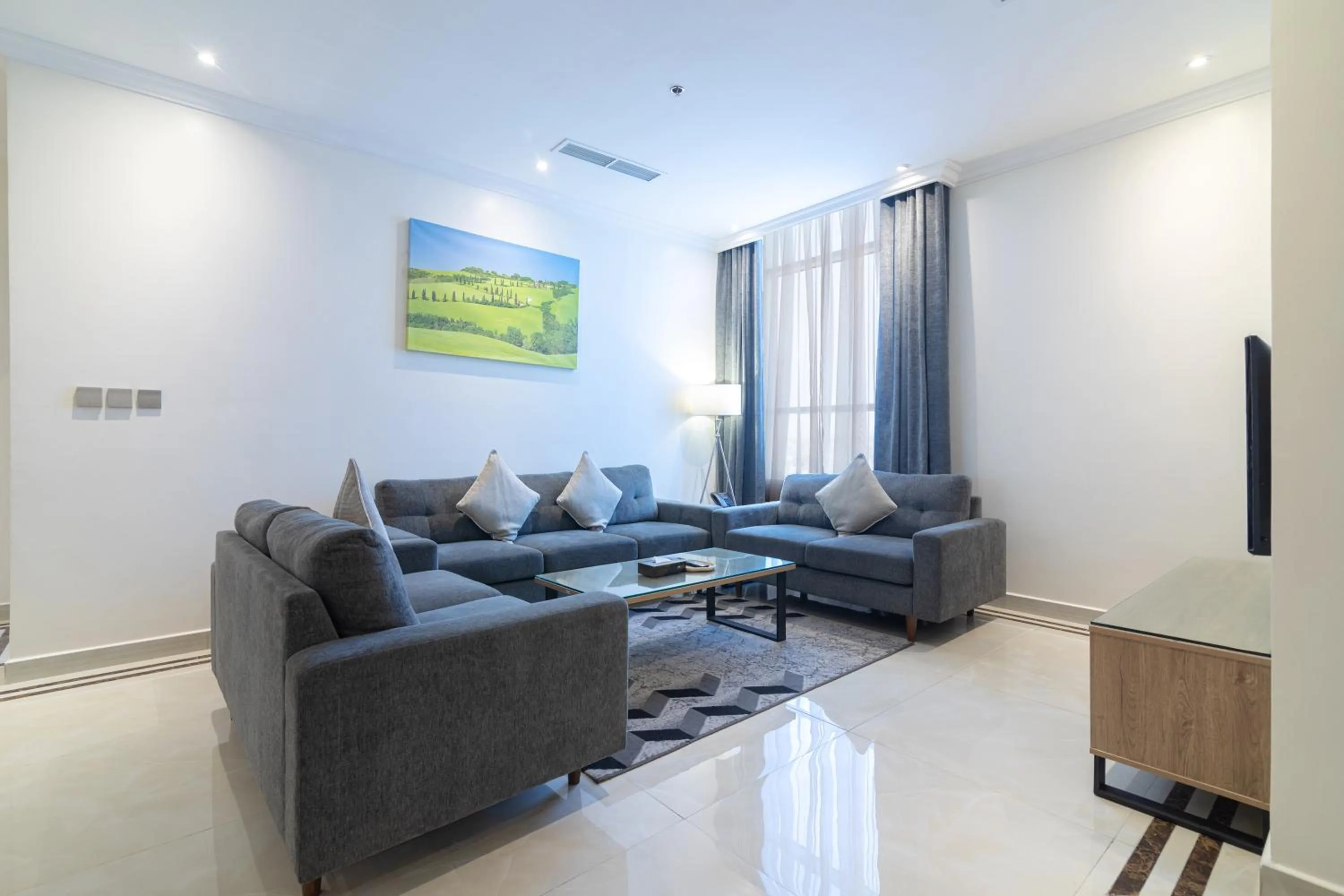 Living room in The Gate Hotel and Apartments