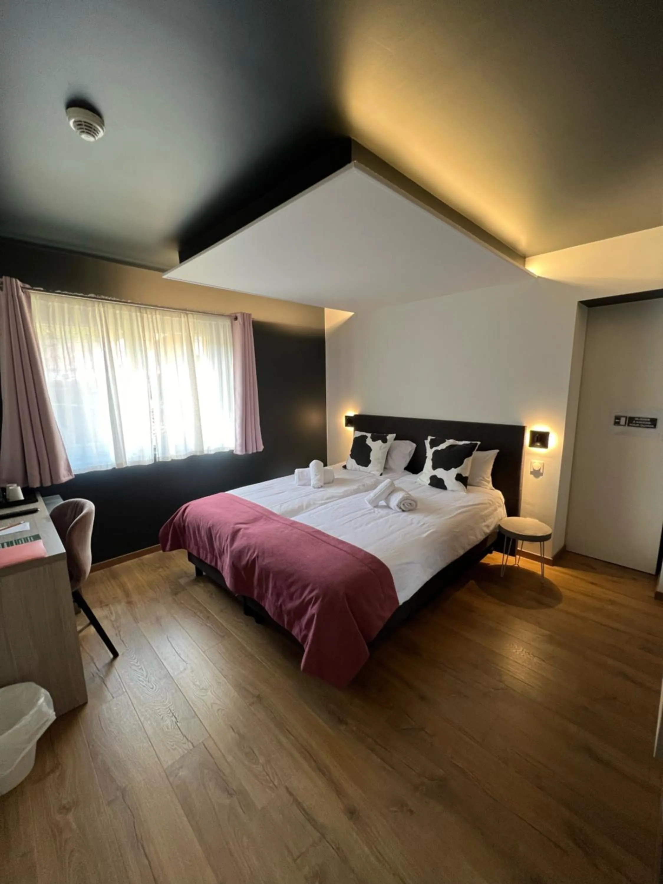 Bed in Hôtel & Spa du Tremplin