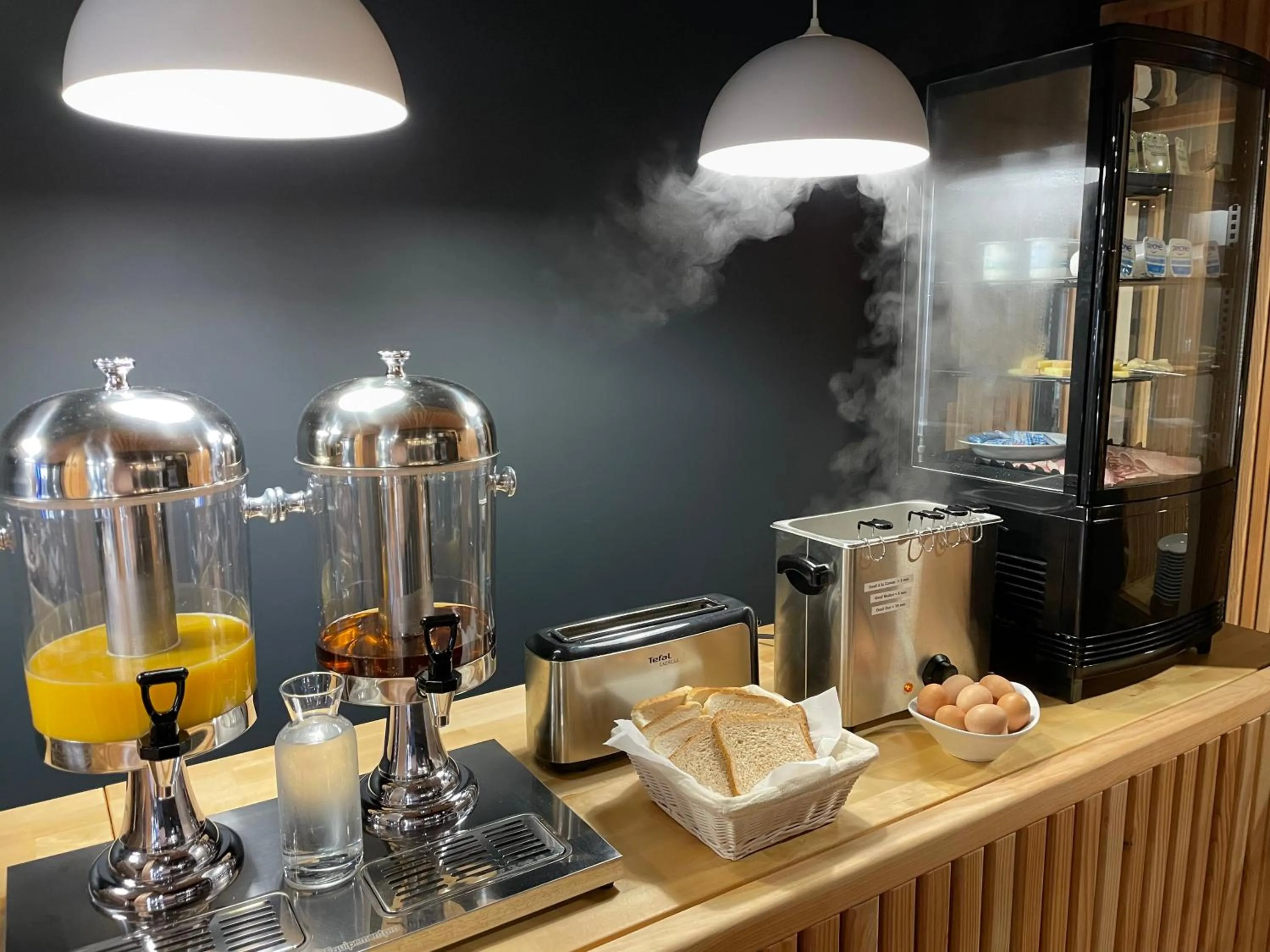 Food and drinks in Hôtel & Spa du Tremplin