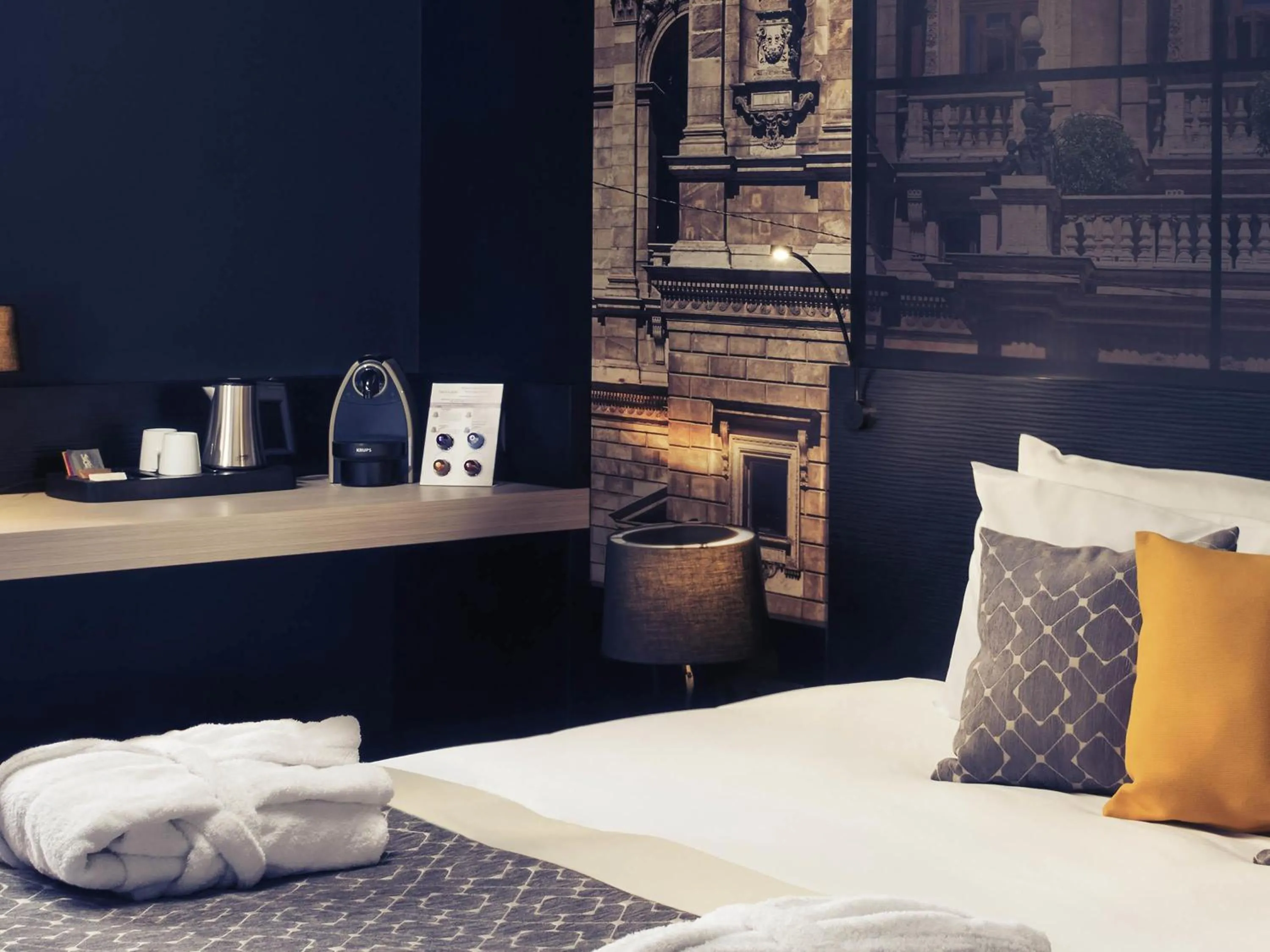 Bedroom, Bed in Mercure Budapest City Center