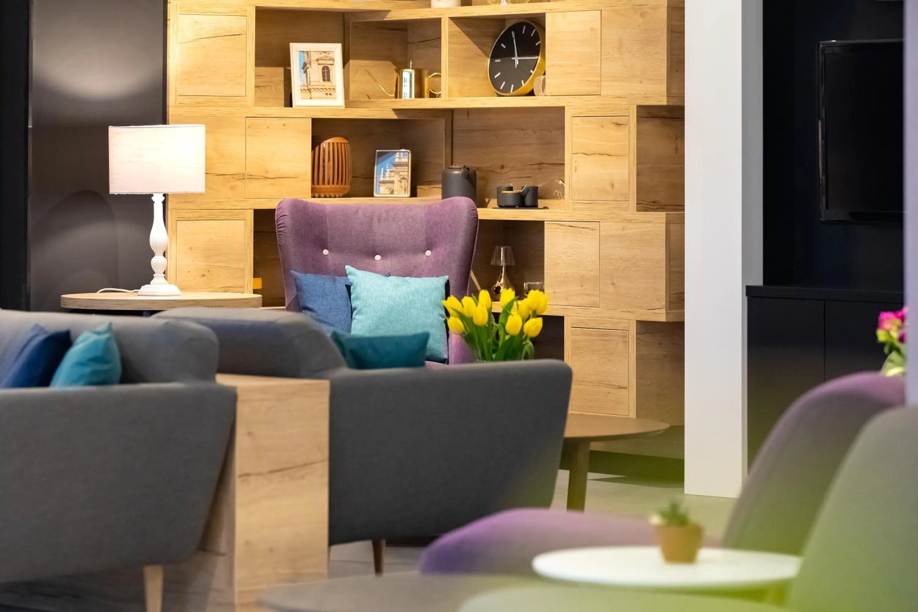 Lobby or reception in Mercure Budapest City Center