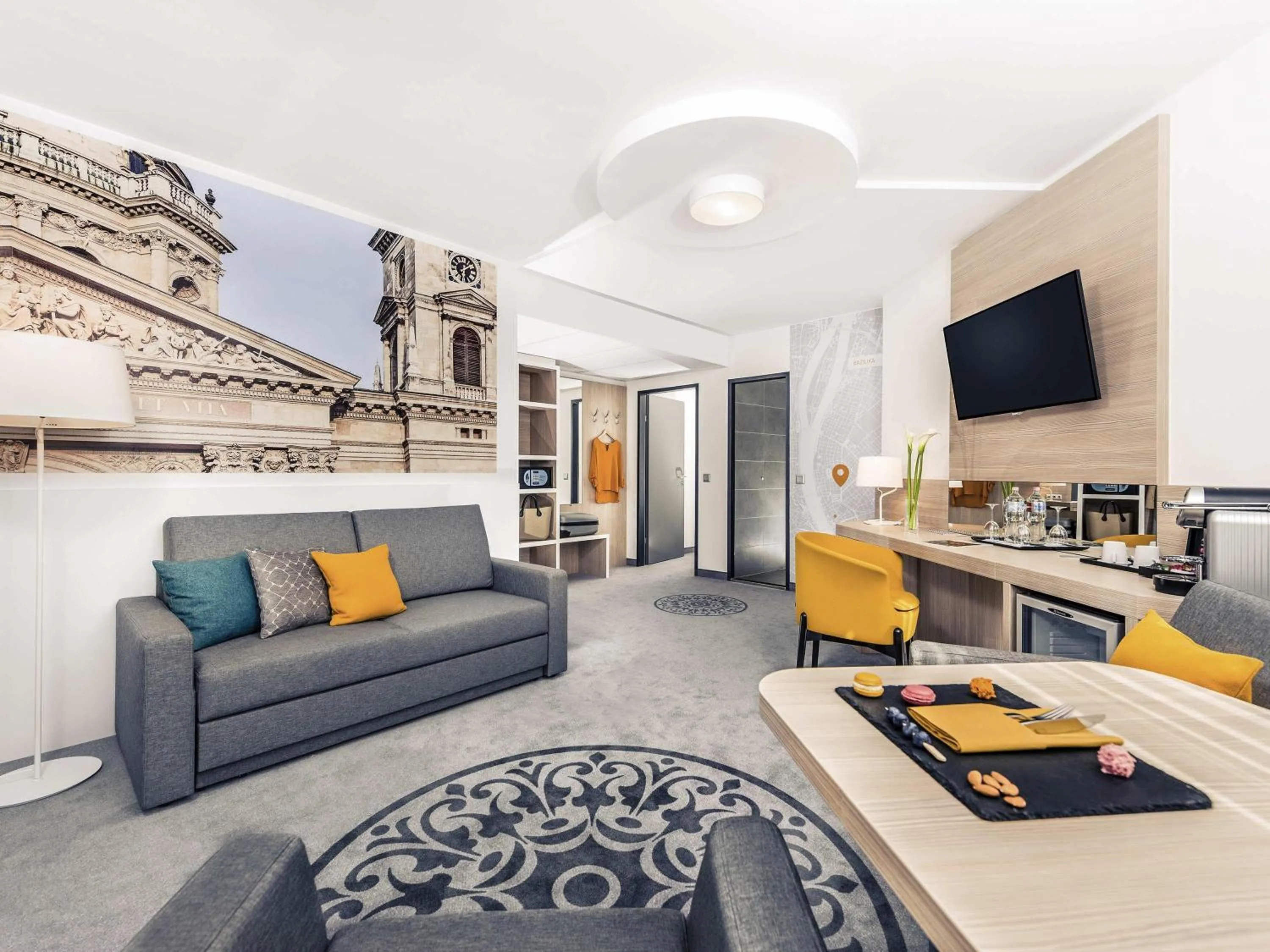 Bedroom in Mercure Budapest City Center